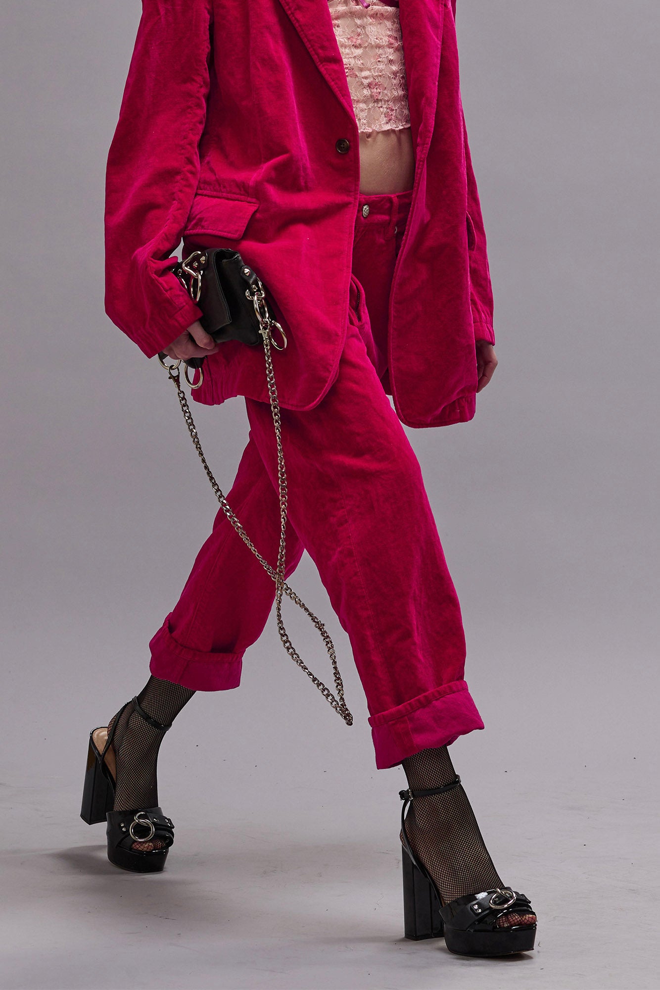 Boyfriend Jean - Raspberry Velvet - R13
