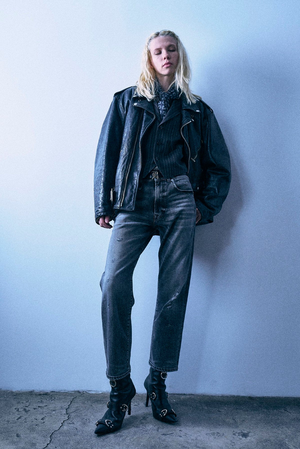 Boyfriend Jean - Vintage Grey - R13