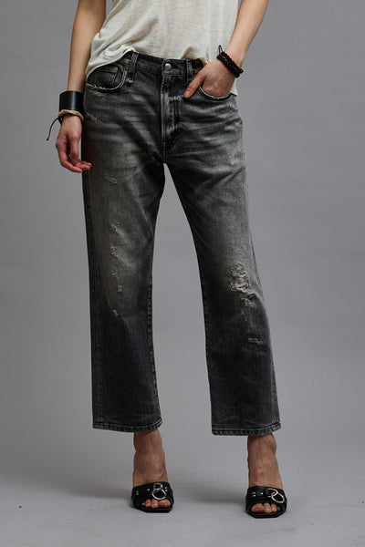BOYFRIEND JEAN - VINTAGE GREY | R13