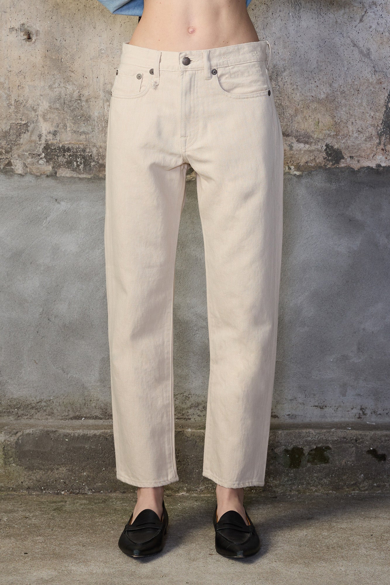 BOYFRIEND JEAN - VINTAGE STONE KHAKI - R13