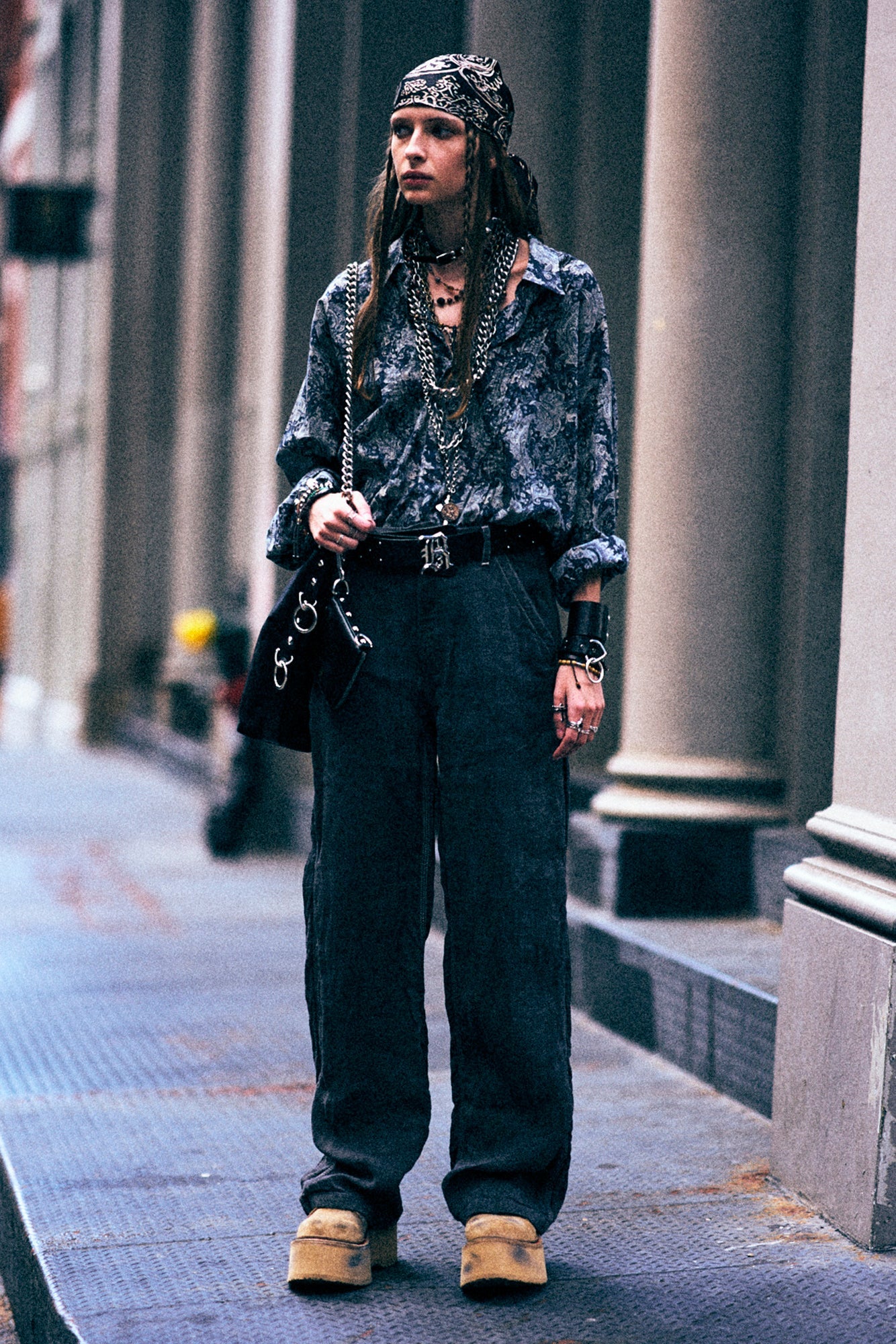 CARPENTER PANT - CHARCOAL GREY LINEN - R13