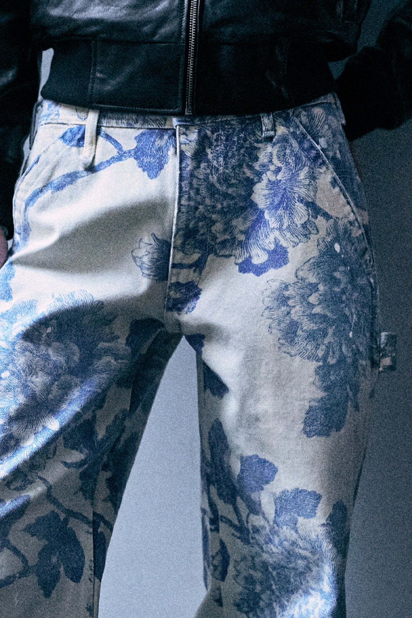 Carpenter Pant - Washed Blue Floral - R13