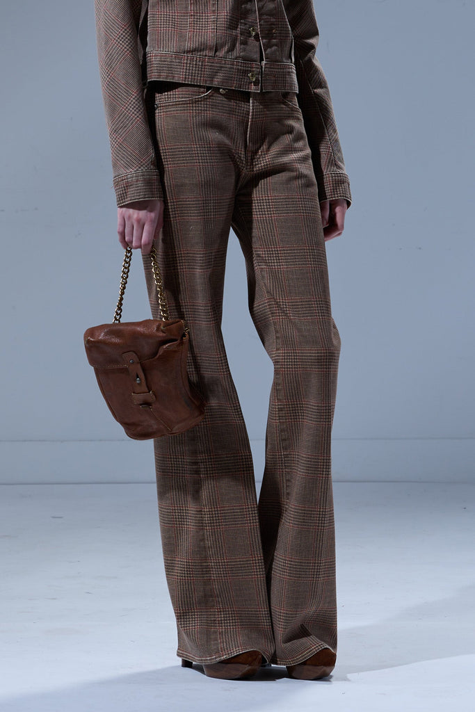 CHARLOTTE JEAN - BROWN GLENPLAID