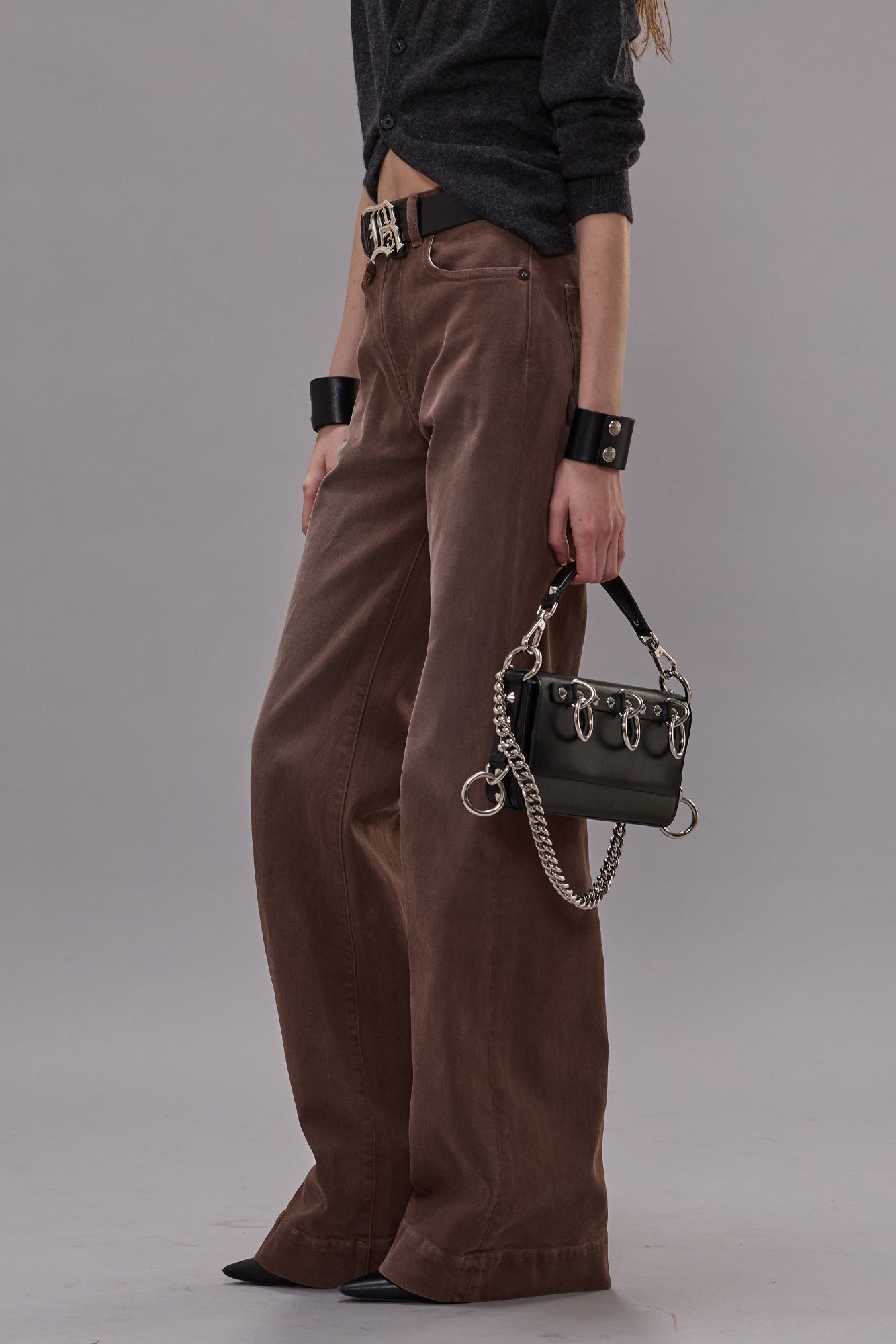 CHARLOTTE JEAN - CLEAN UMBER STRETCH - R13