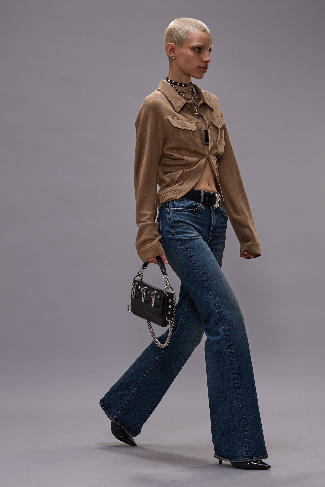 CHARLOTTE JEAN - MELVIN BLUE STRETCH - R13