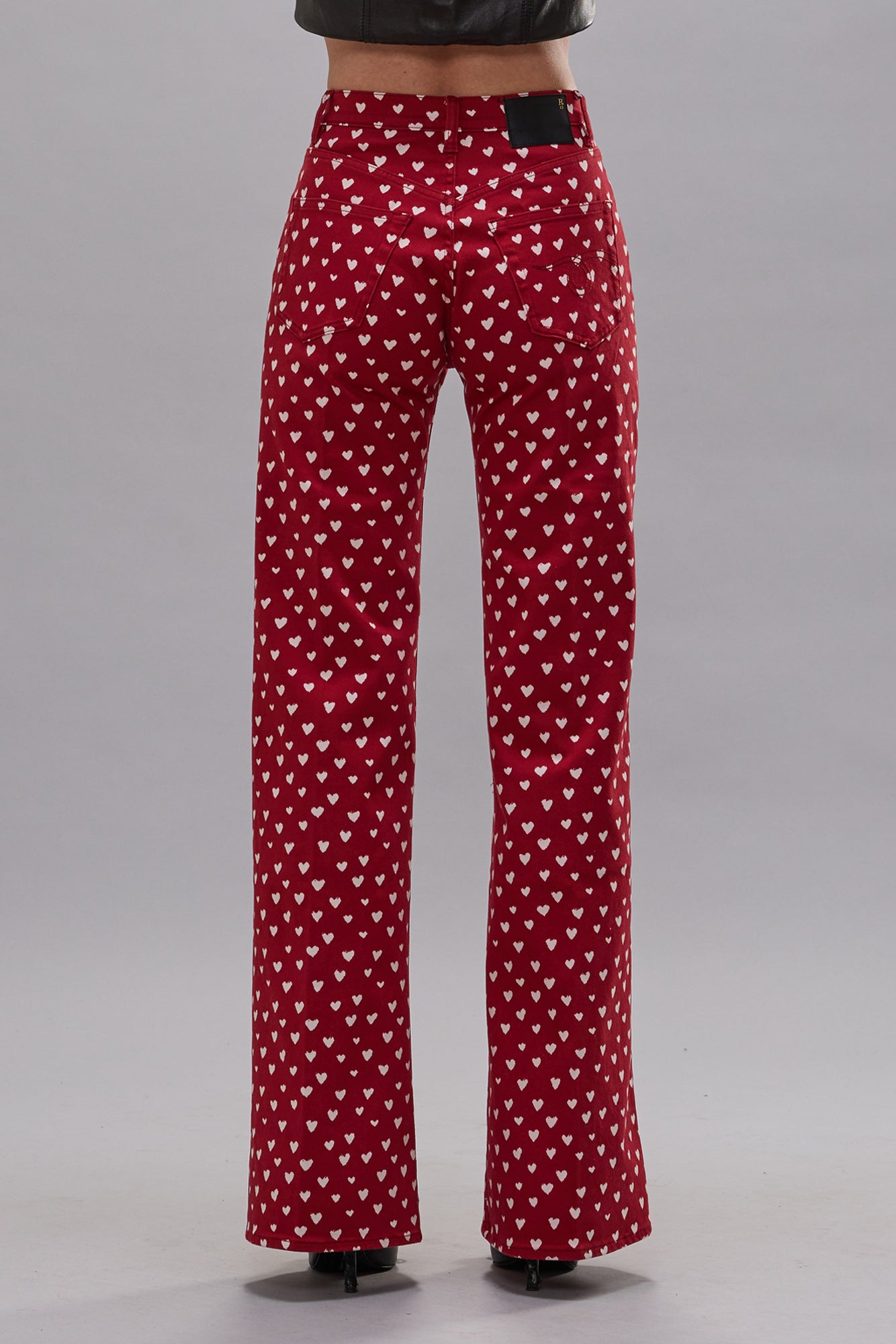 CHARLOTTE JEAN - RED SCATTERED HEARTS - R13