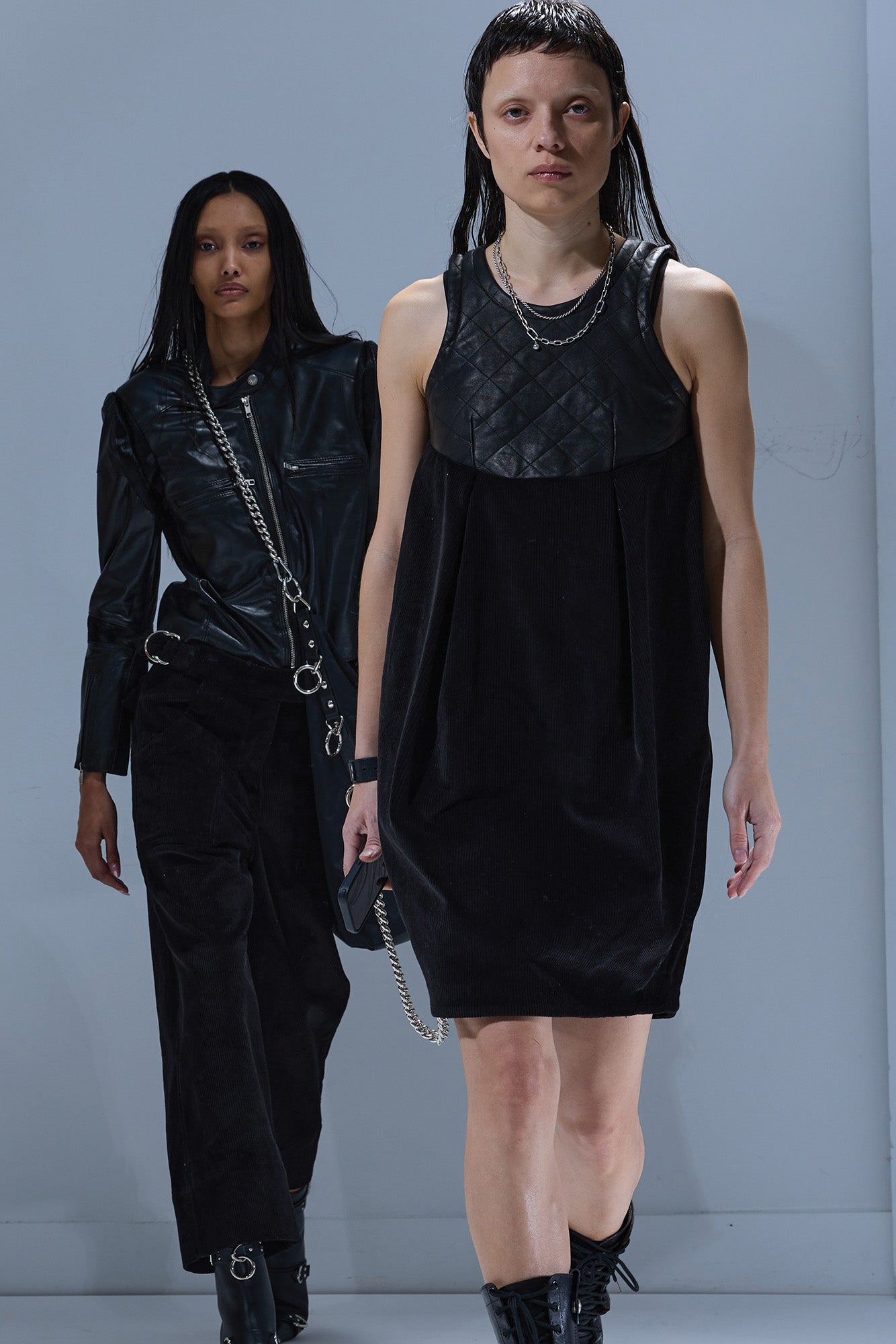 COCOON DRESS - BLACK - R13