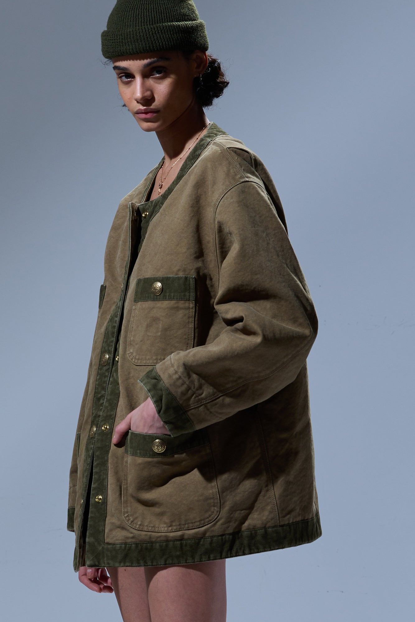 笑魔　L'Appartement R13  DENIM JACKET Levi's Denim Paneled Jacket – La Garçonne