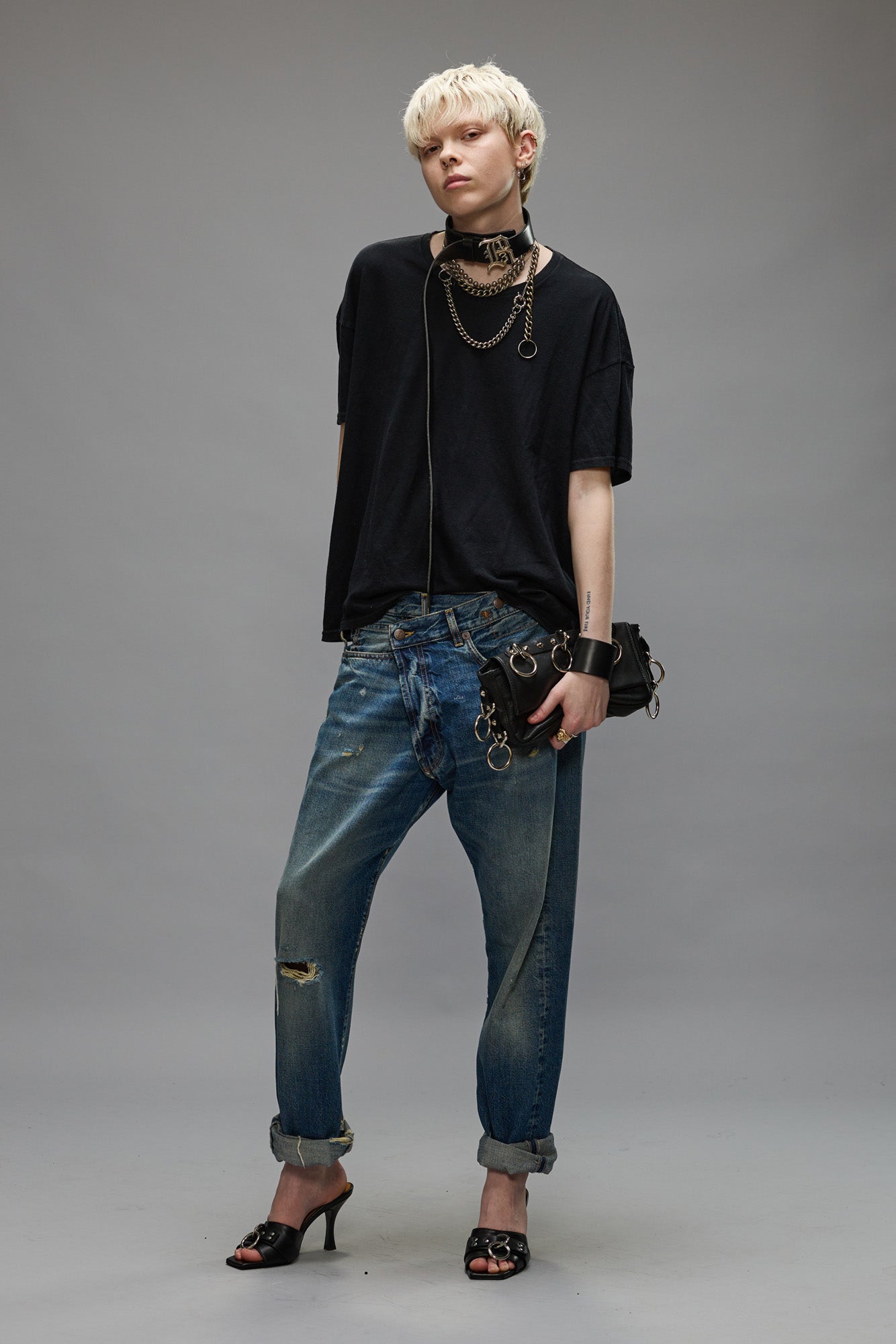 CROSSOVER JEANS - GARNET BLUE - R13