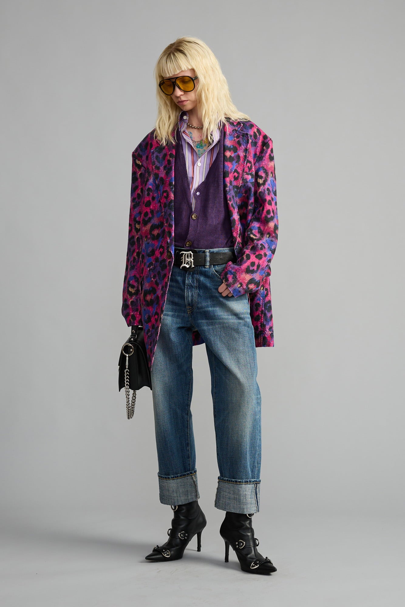 Cuffed X-Boyfriend Jean - Sanford Blue - R13