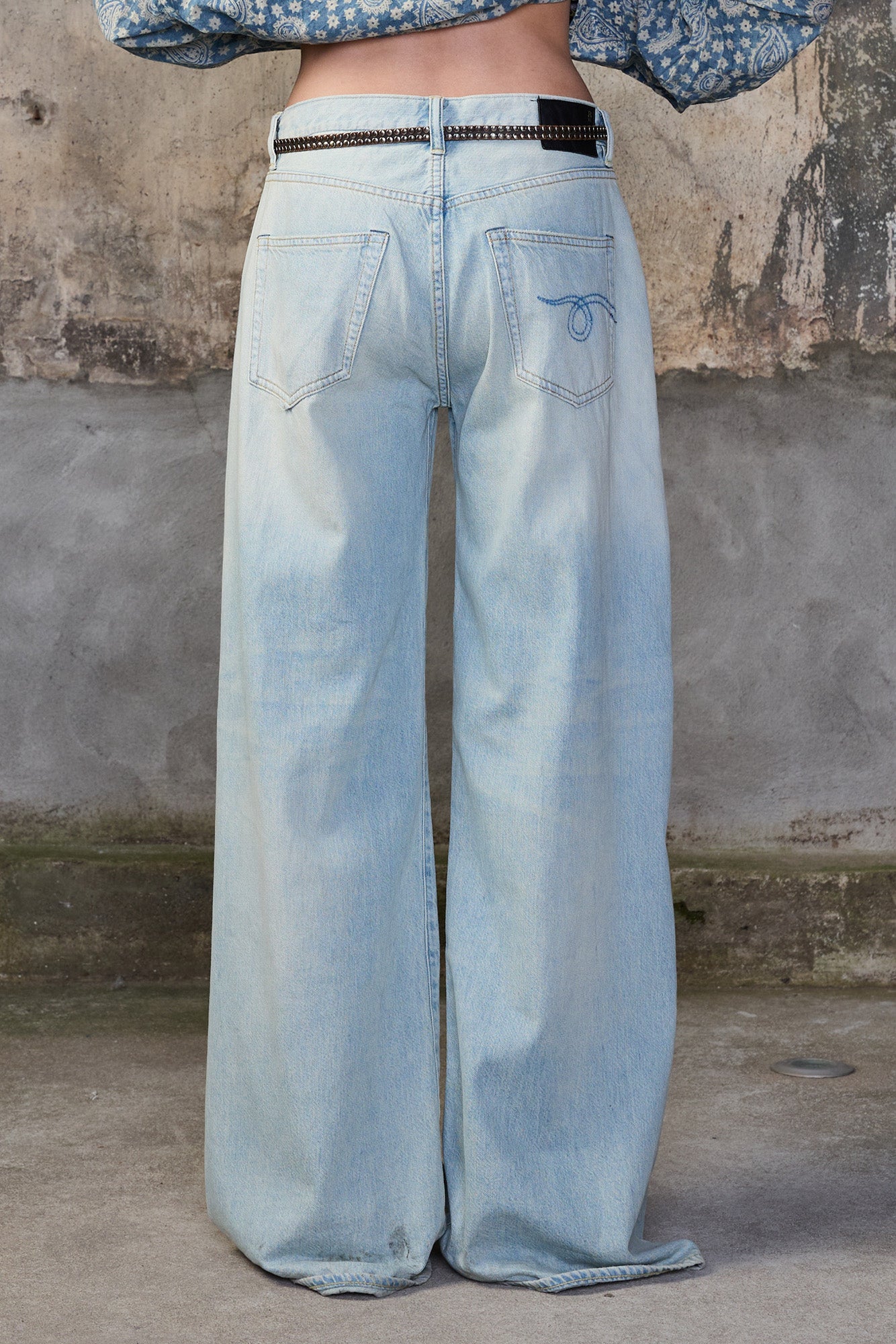 D'ARCY FLARE JEAN - LENNON BLUE - R13