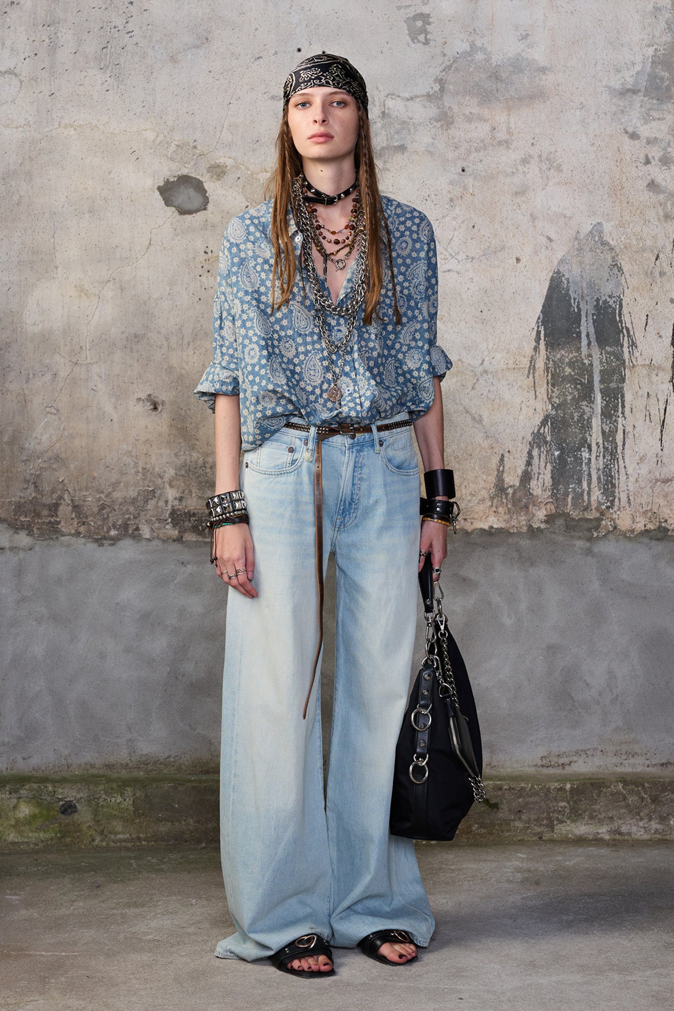 D'ARCY FLARE JEAN - LENNON BLUE