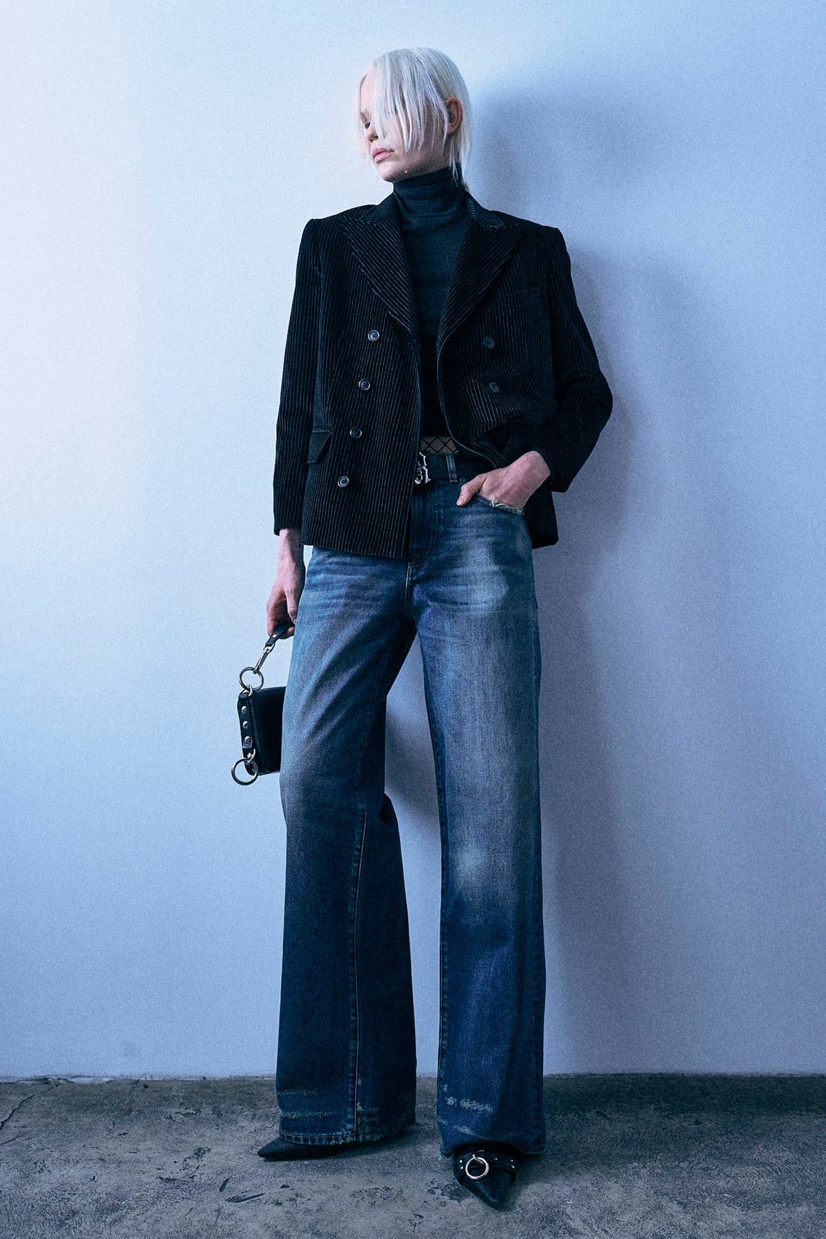 D'Arcy Loose Jean - Livingston Selvedge Blue - R13