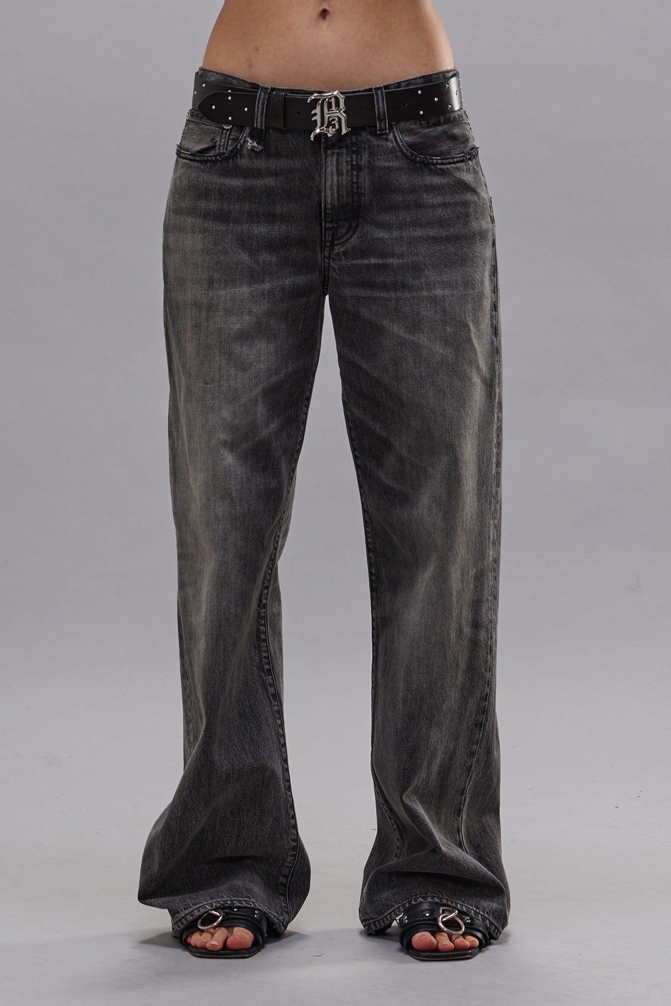 D'ARCY LOOSE JEAN - POLARIS BLACK - R13