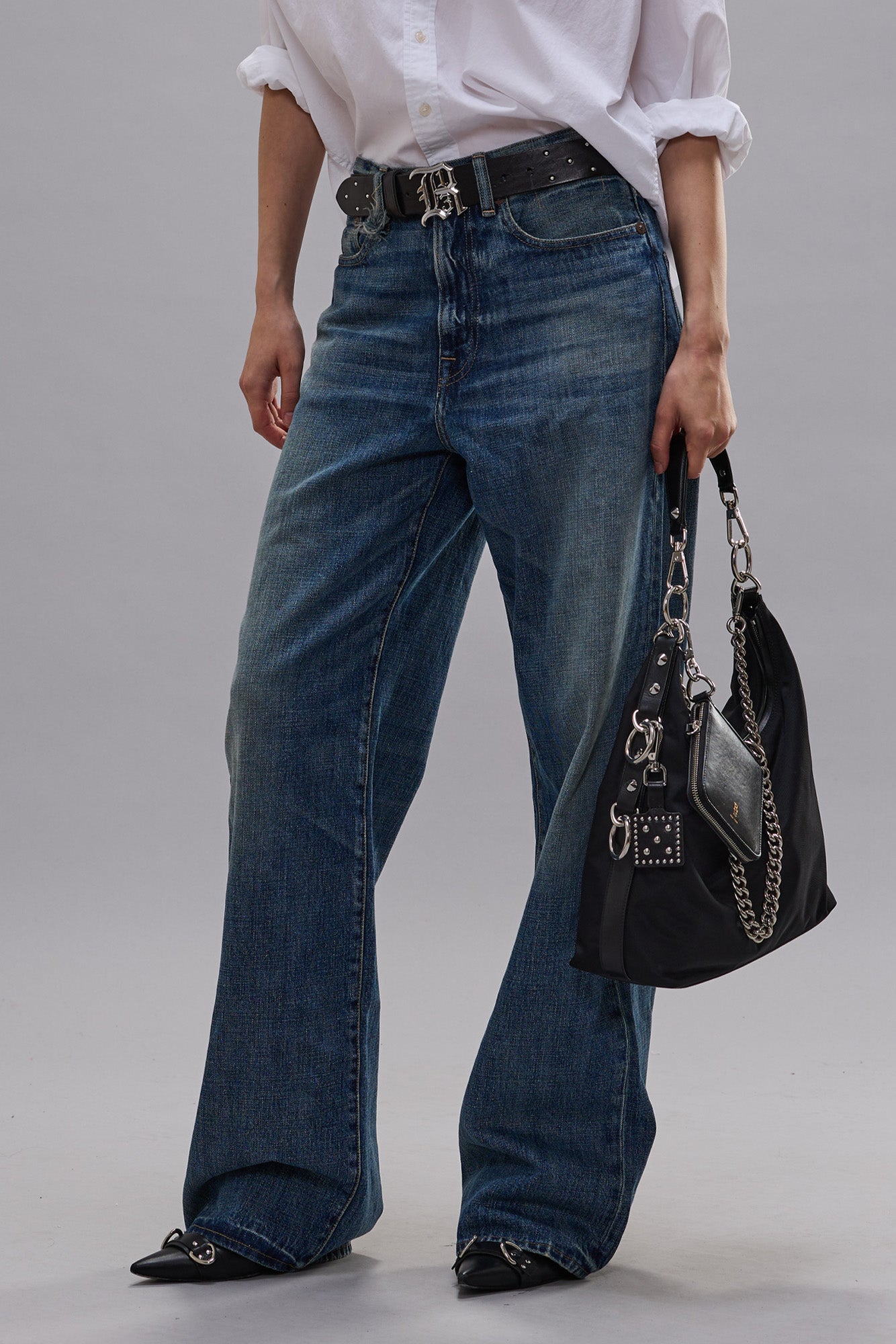 Wide Leg Denim | R13 Denim Official Site