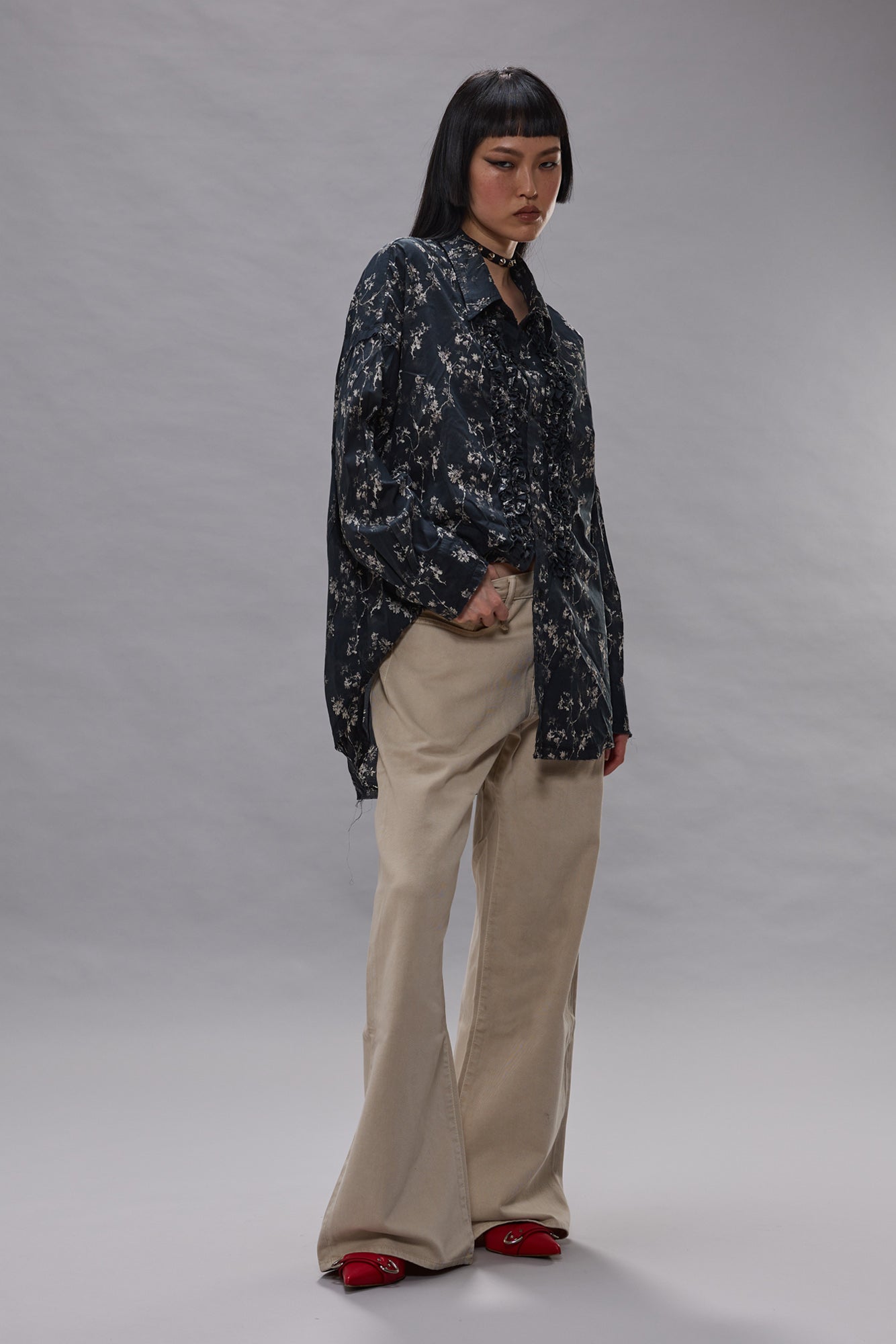 D'ARCY LOOSE JEAN - VINTAGE GREY STONE - R13