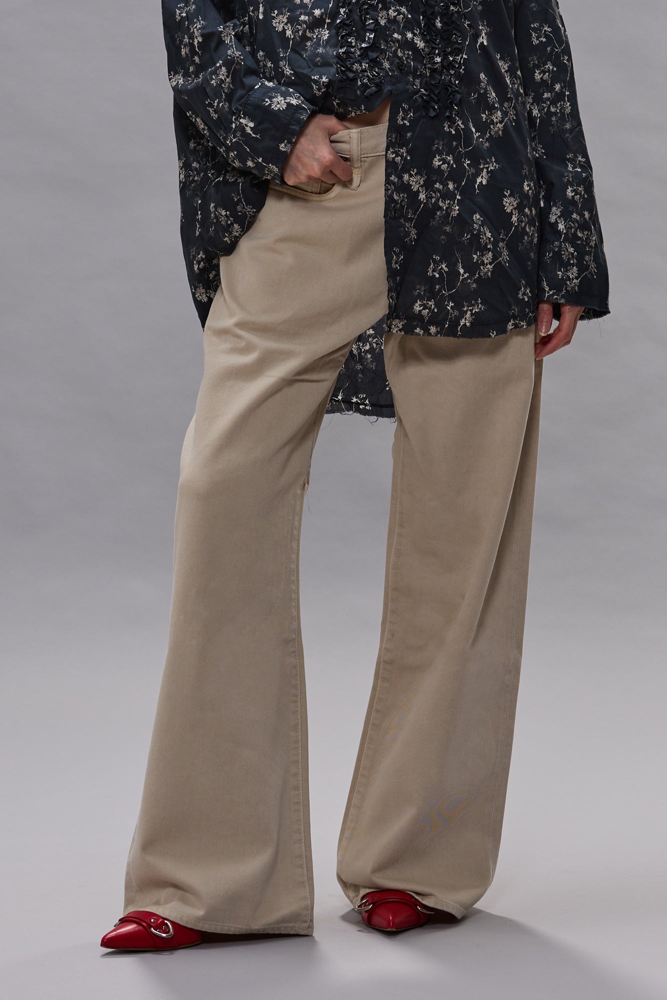 D'ARCY LOOSE JEAN - VINTAGE GREY STONE - R13