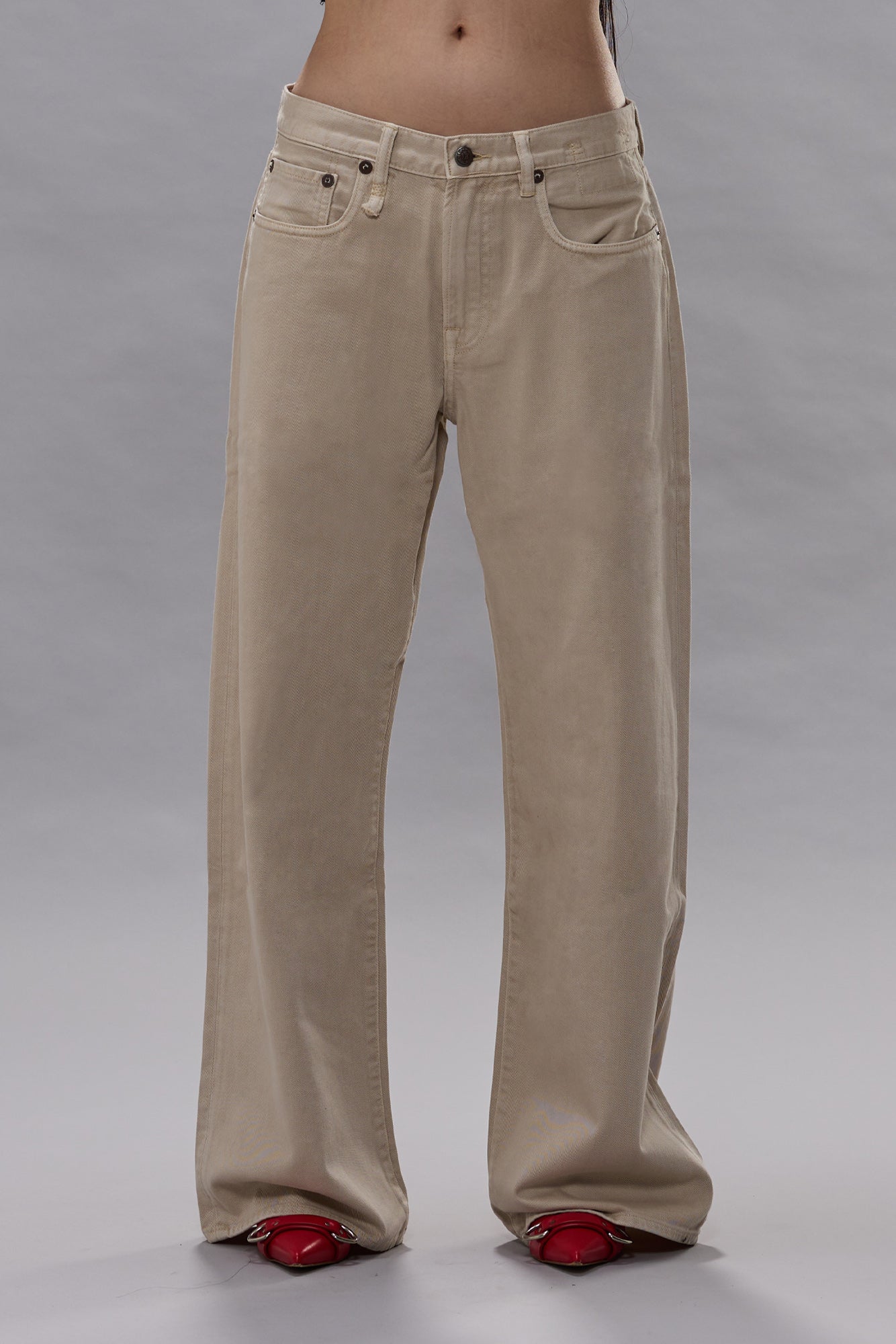 D'ARCY LOOSE JEAN - VINTAGE GREY STONE - R13