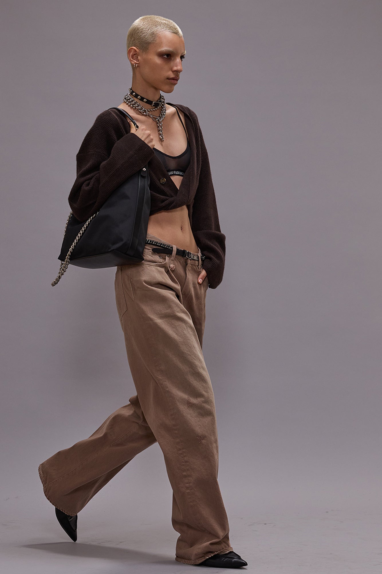 DAMON PLEATED JEAN - SAWDUST - SAWDUST - R13