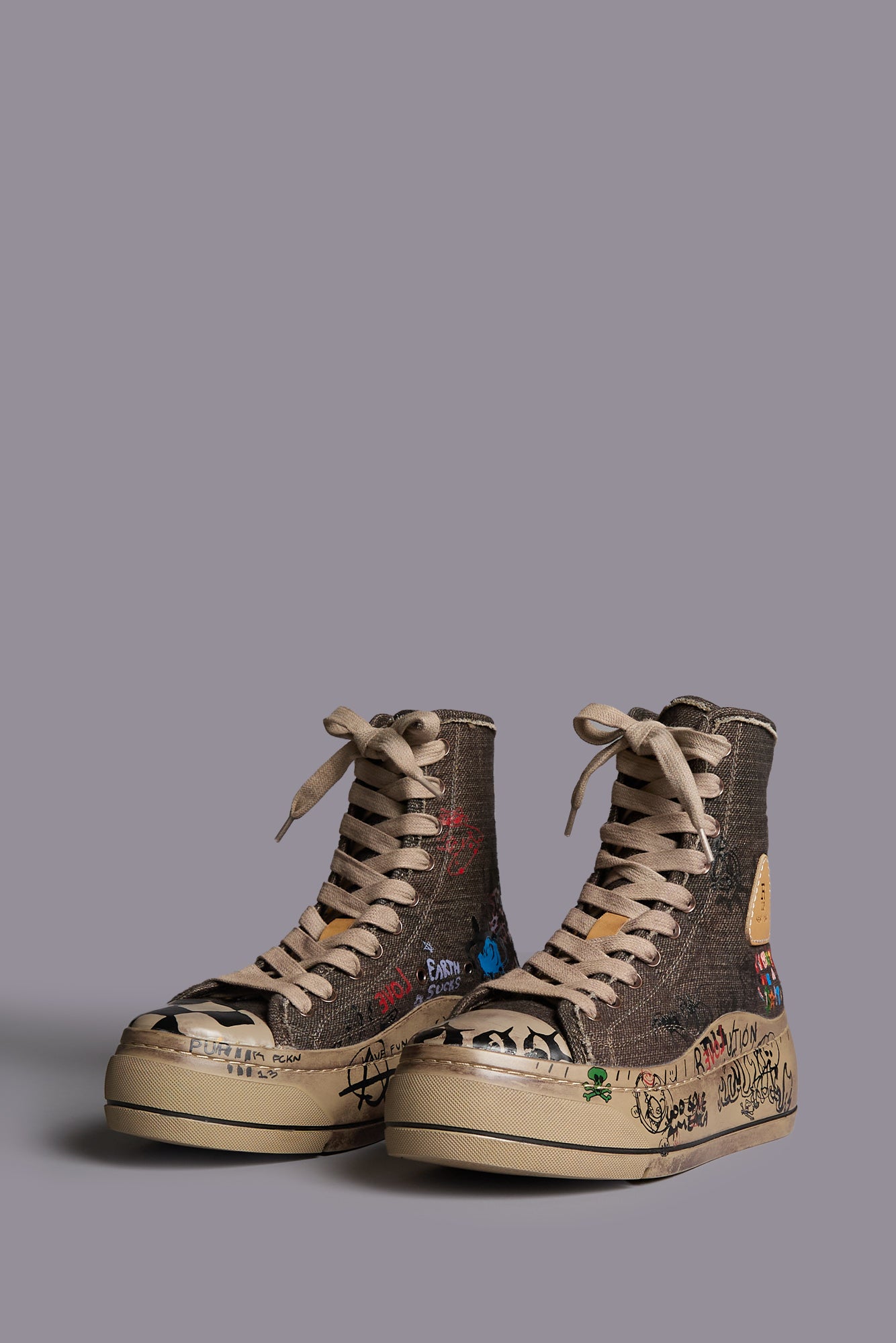 DISTRESSED TALL KURT - DARK BROWN - R13