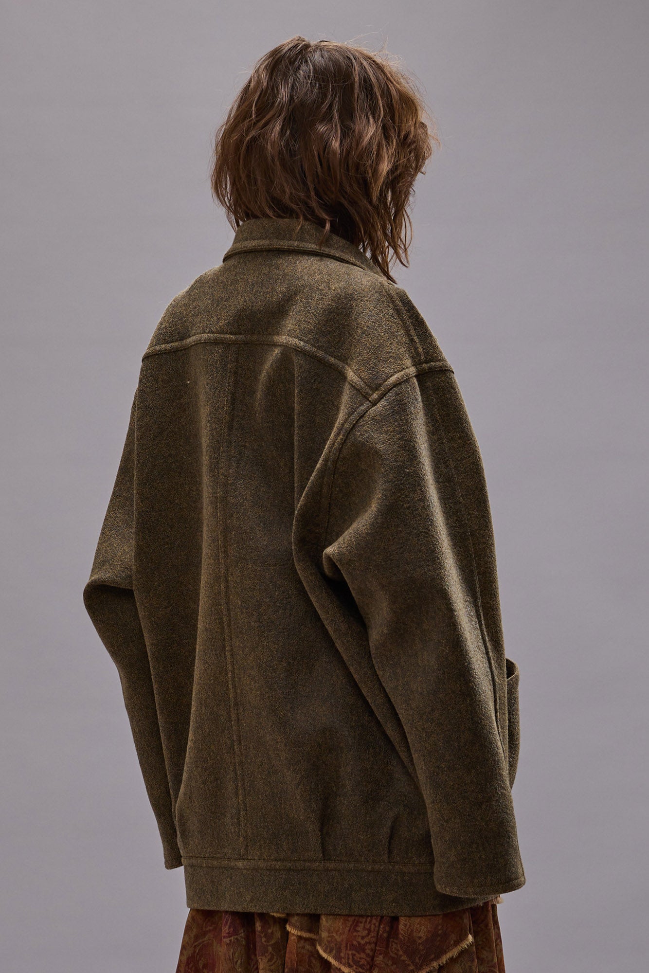 Double Breasted Jacket - Coated Wool - R13