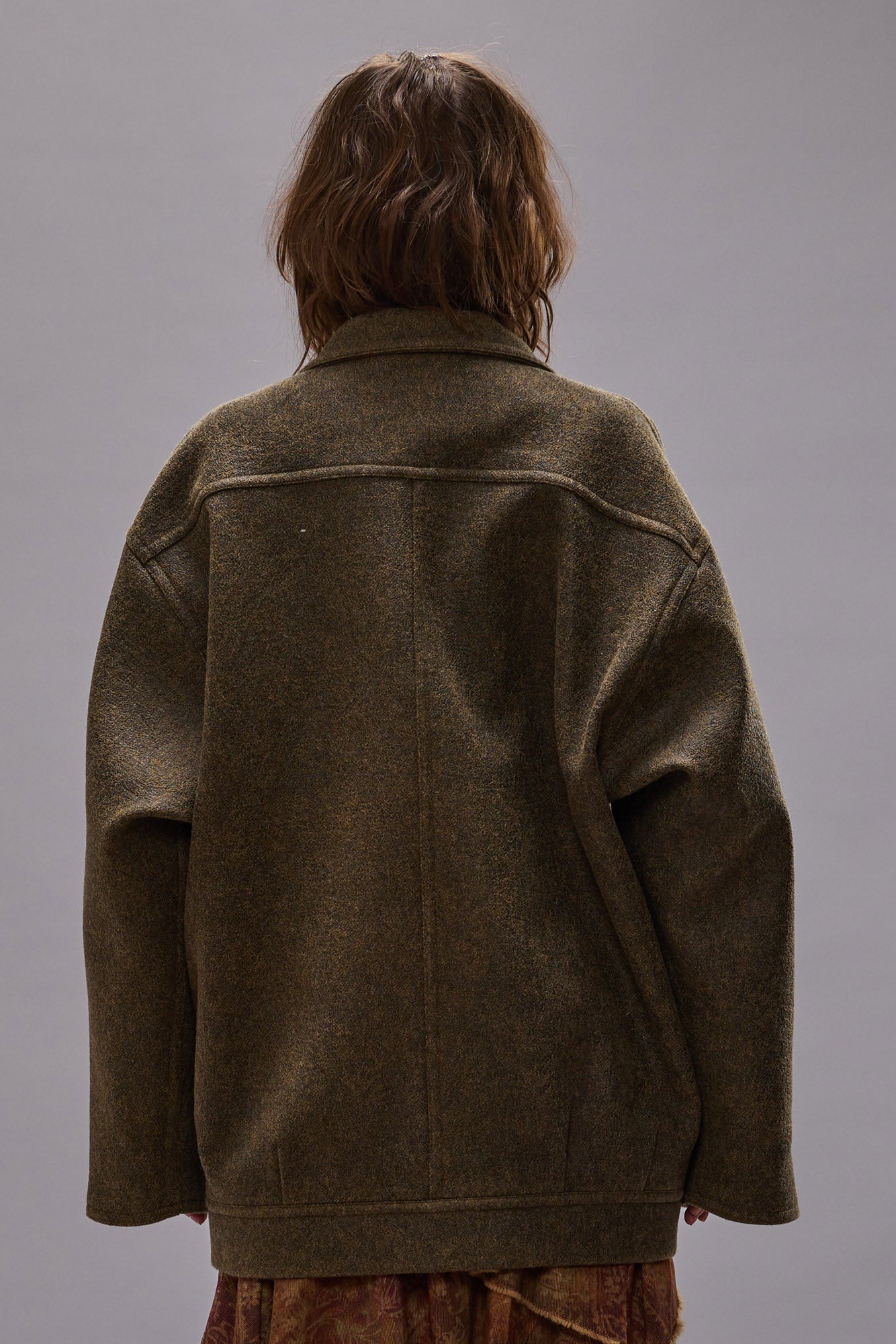 Double Breasted Jacket - Coated Wool - R13