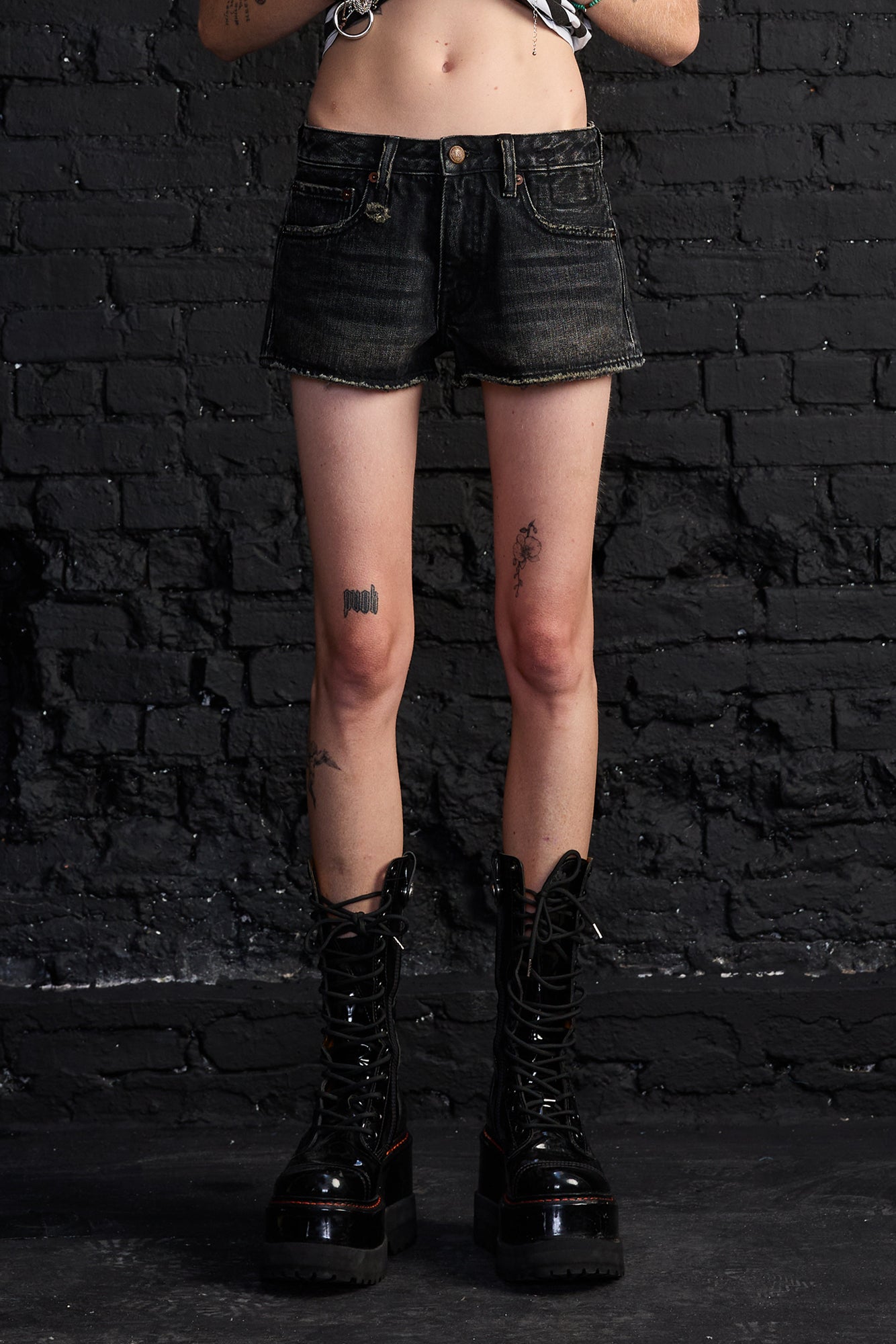 Effie Short - Atlas Selvedge Black - R13