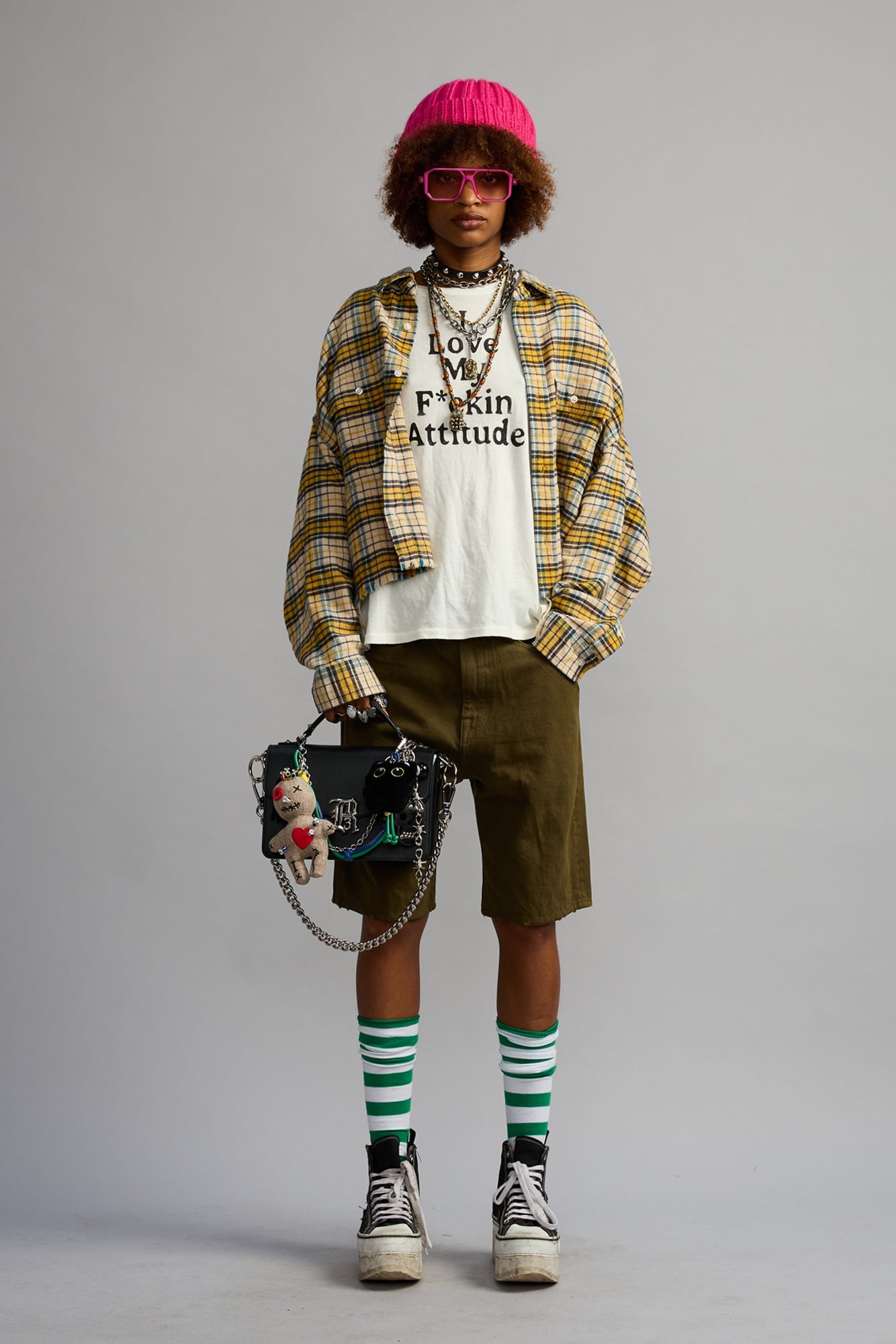 FKN ATTITUDE RELAXED T - OFF WHITE - R13
