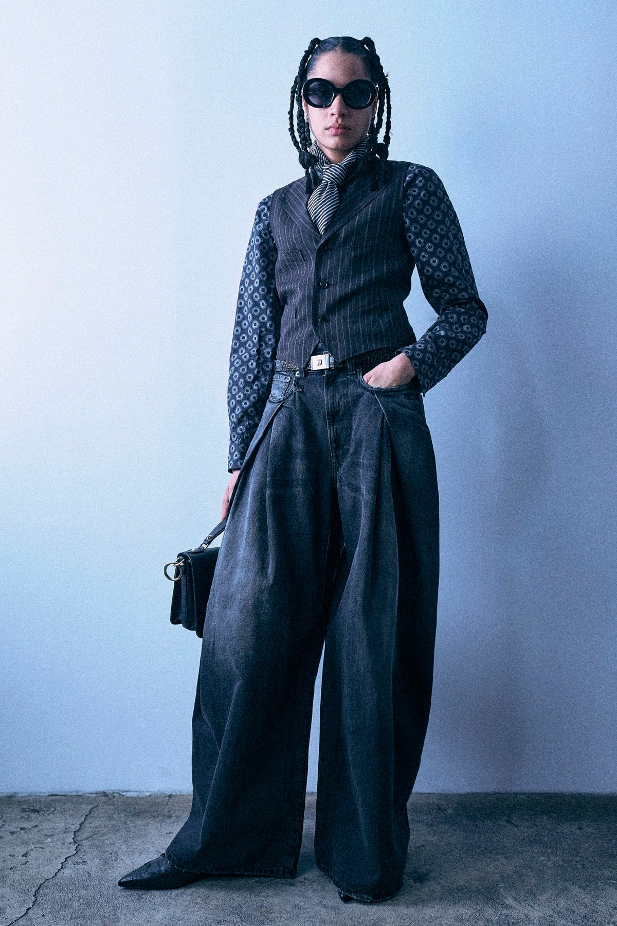 Foldover Jean - Wilson Black - R13