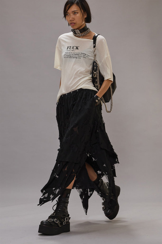 FUCK RELAXED T - ECRU