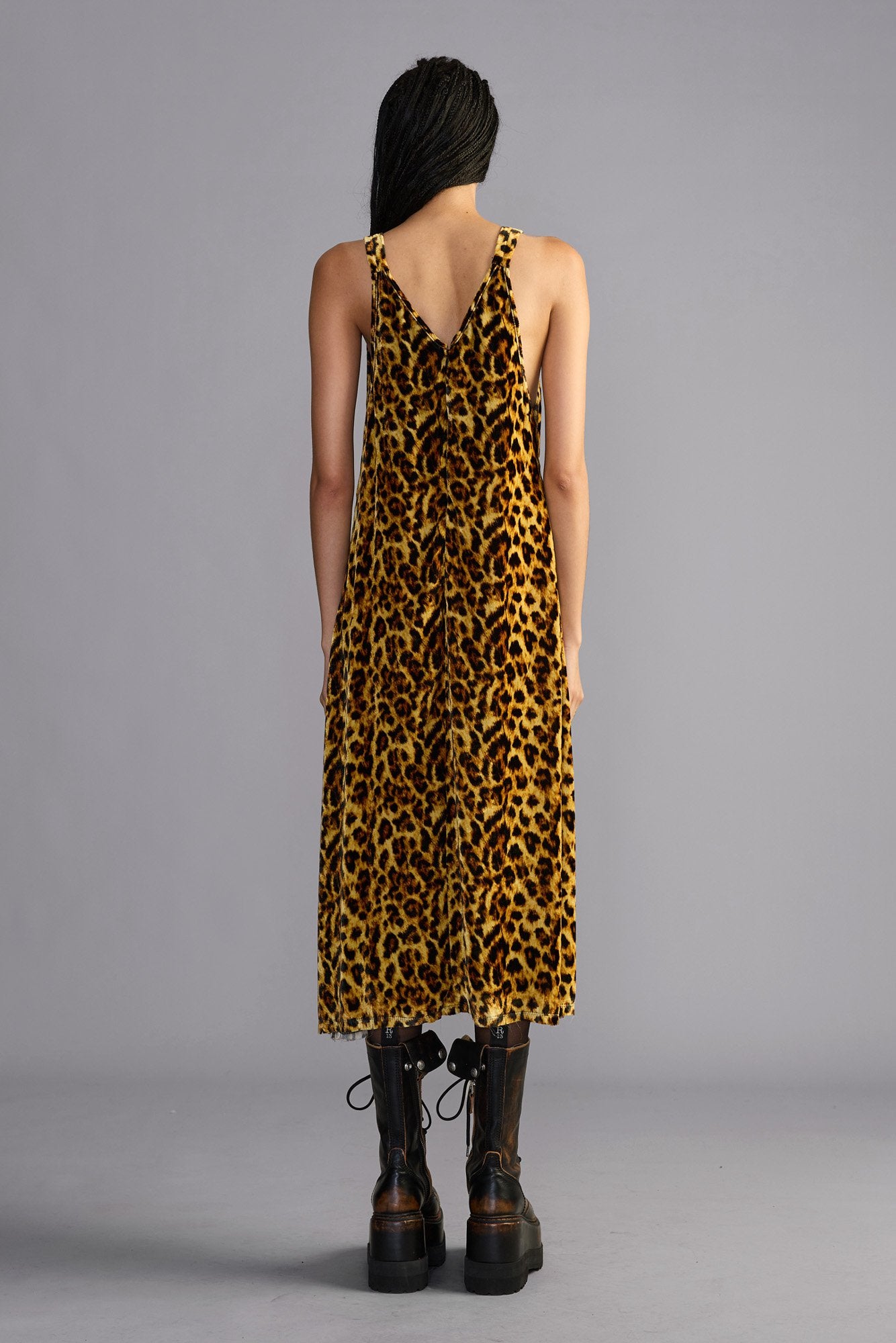 Grunge Slip - Light Brown Leopard - R13