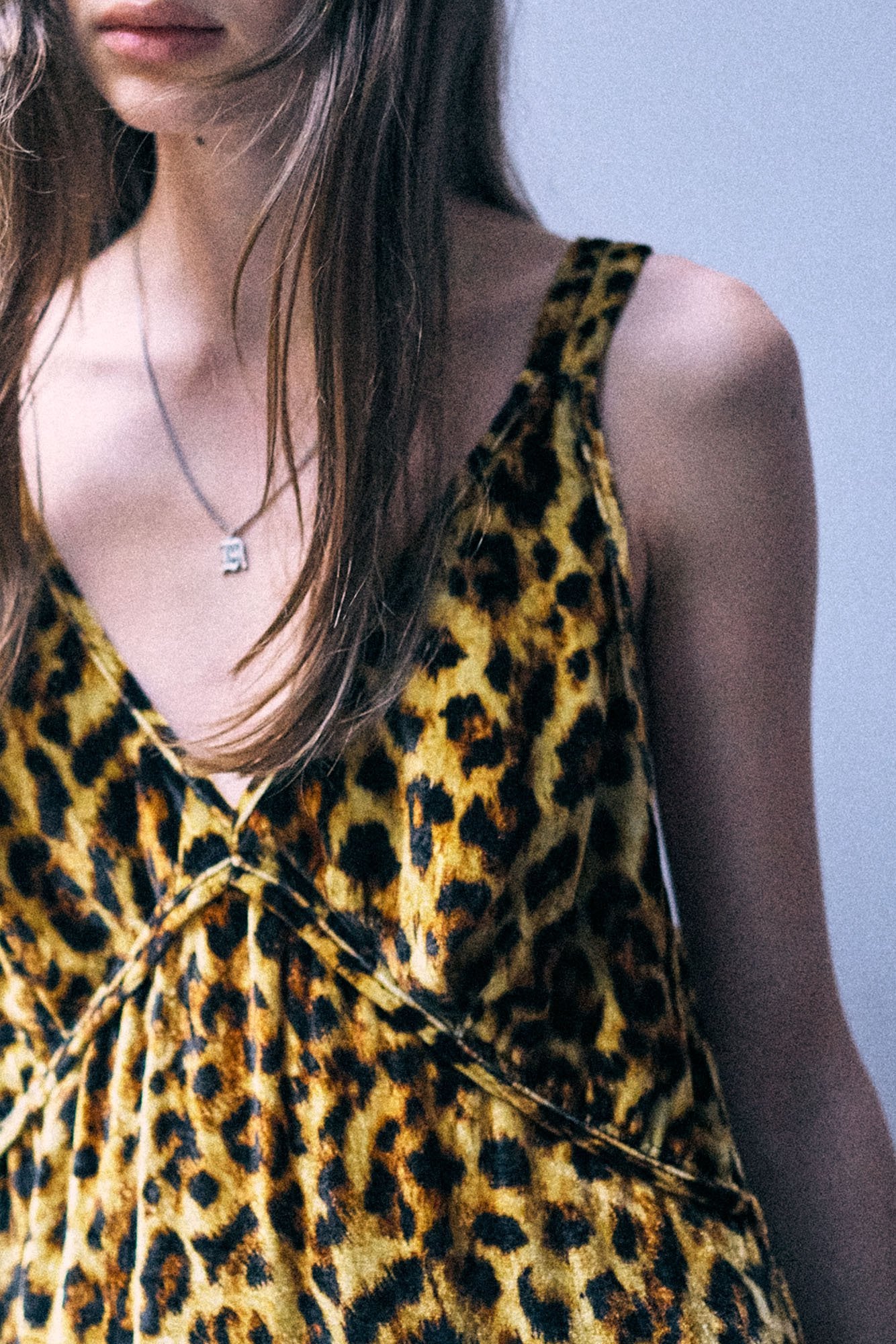 Grunge Slip - Light Brown Leopard - R13