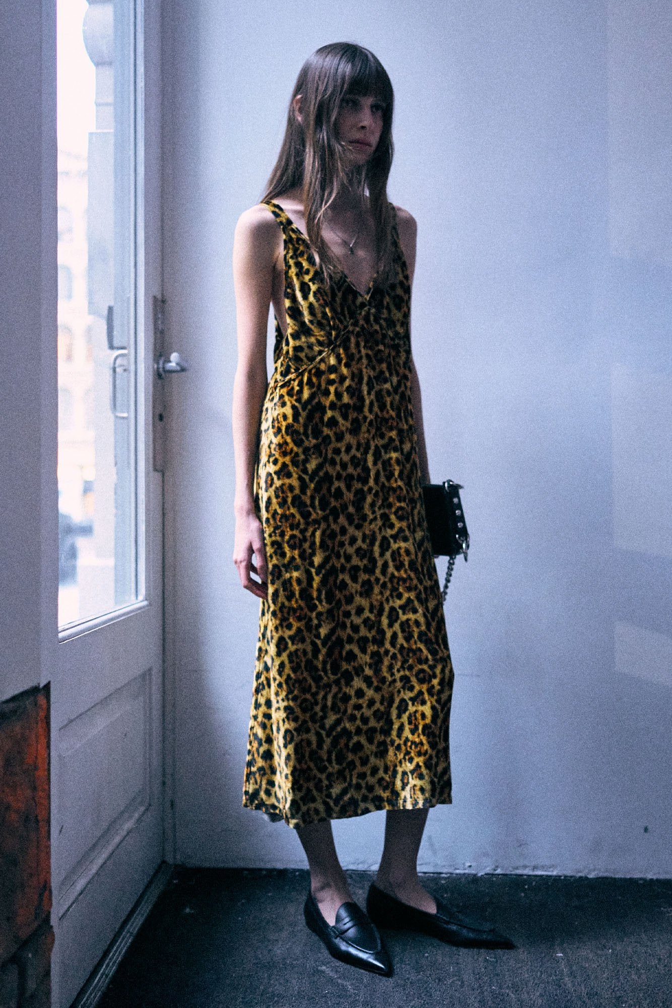 Grunge Slip - Light Brown Leopard - R13