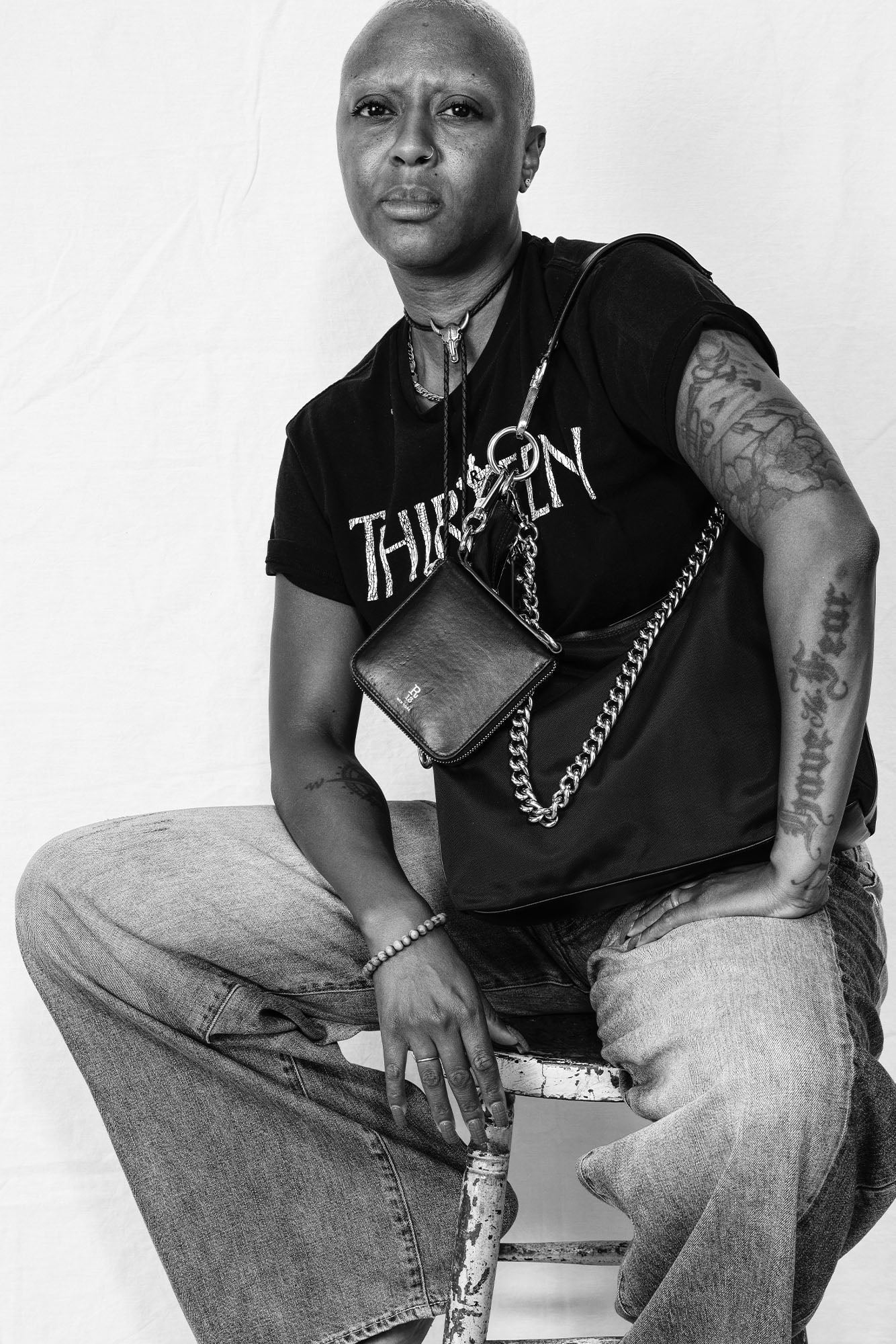 HARNESS WALLET CLIP ON - BLACK - R13