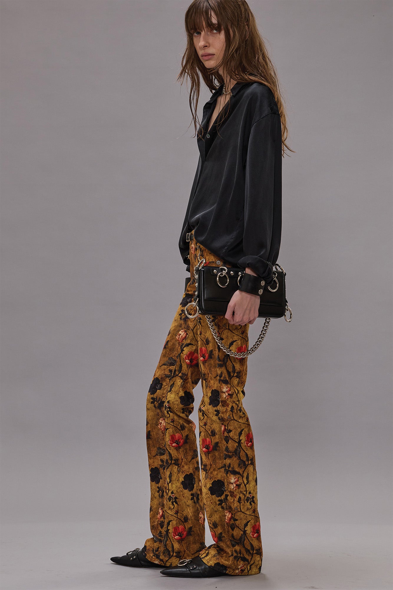 JANE JEAN - ANTIQUE FLORAL VELVETEEN - R13