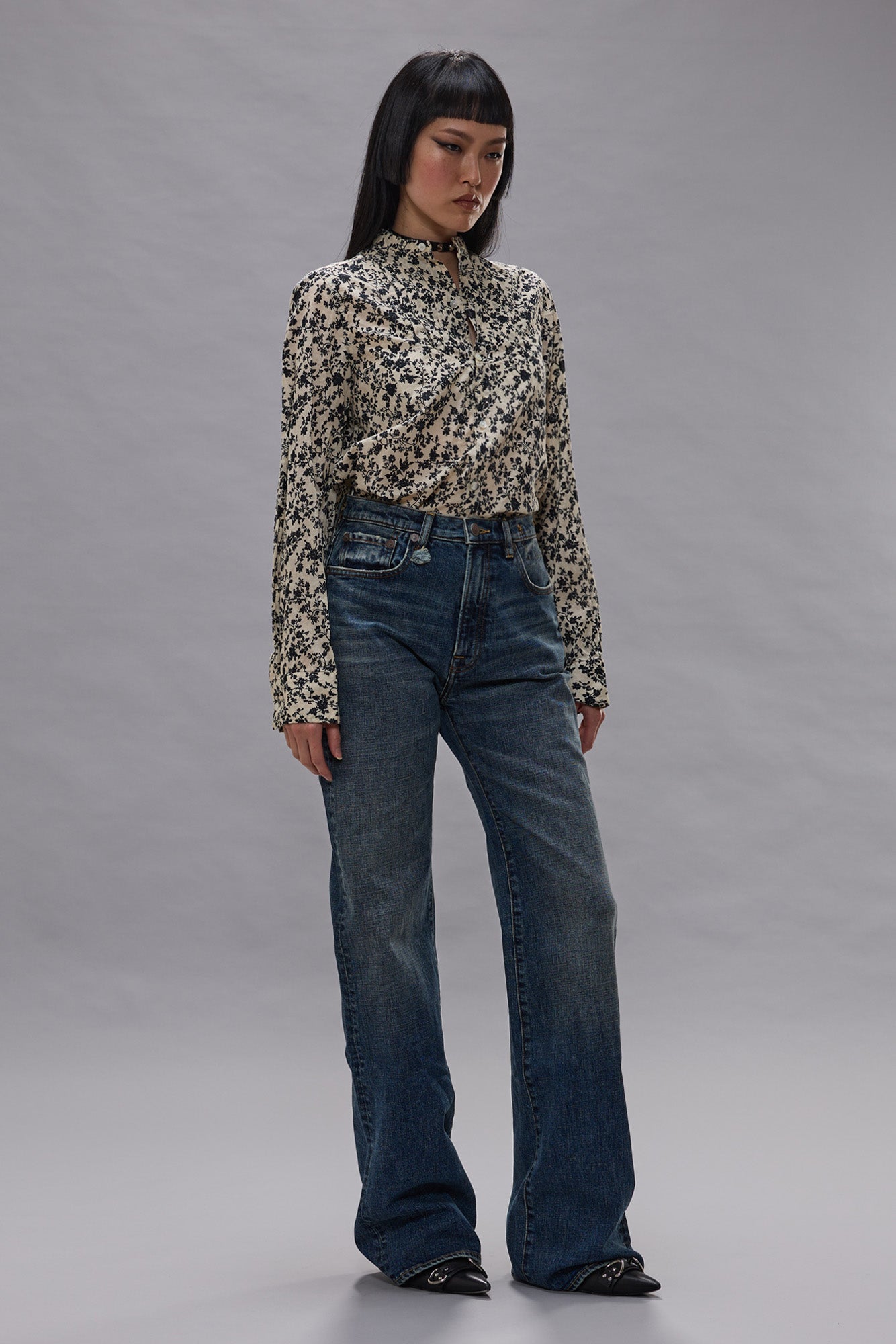 JANE JEAN - MELVIN BLUE STRETCH - R13