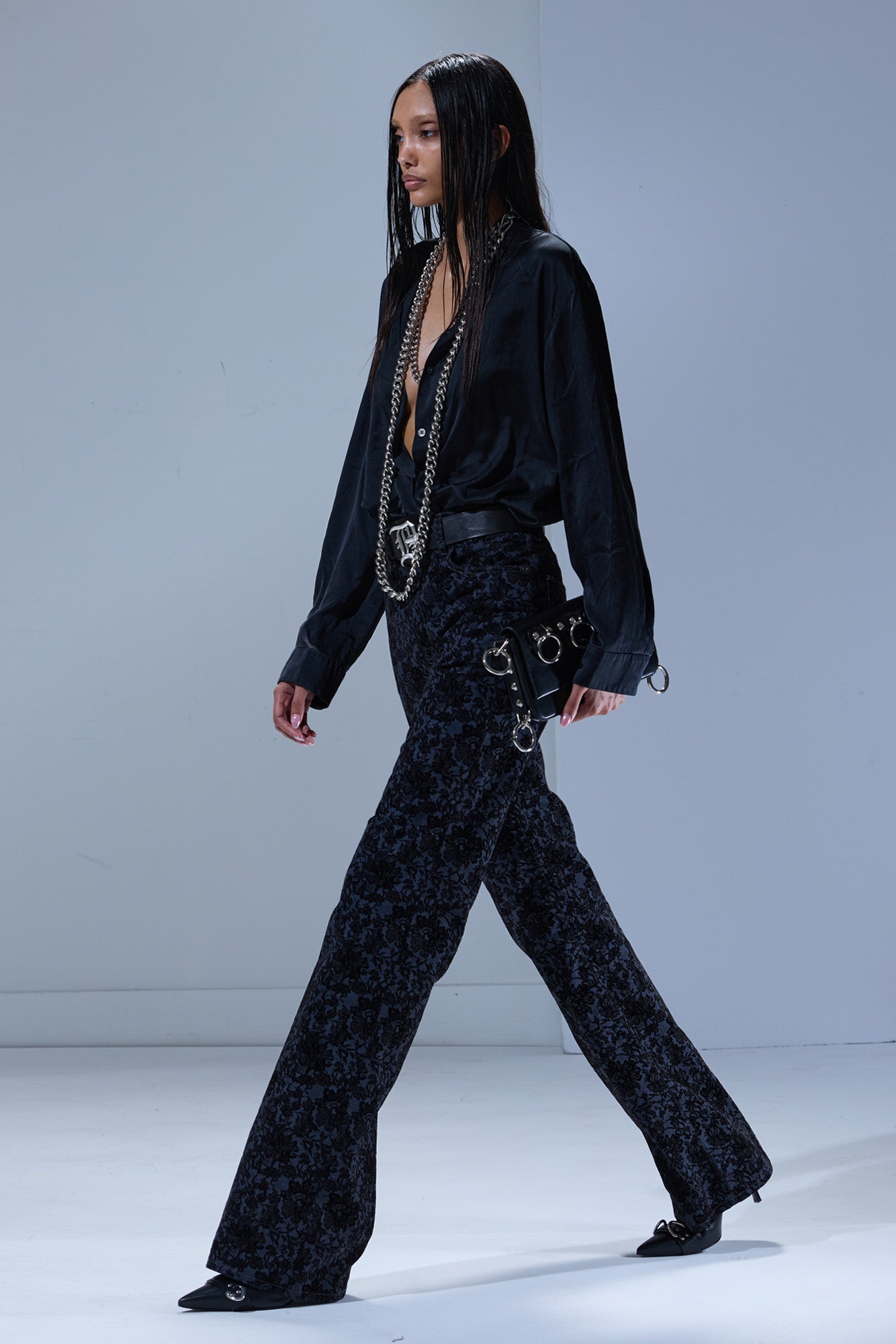 JANE JEAN - MIDNIGHT BLOOM BLACK - R13