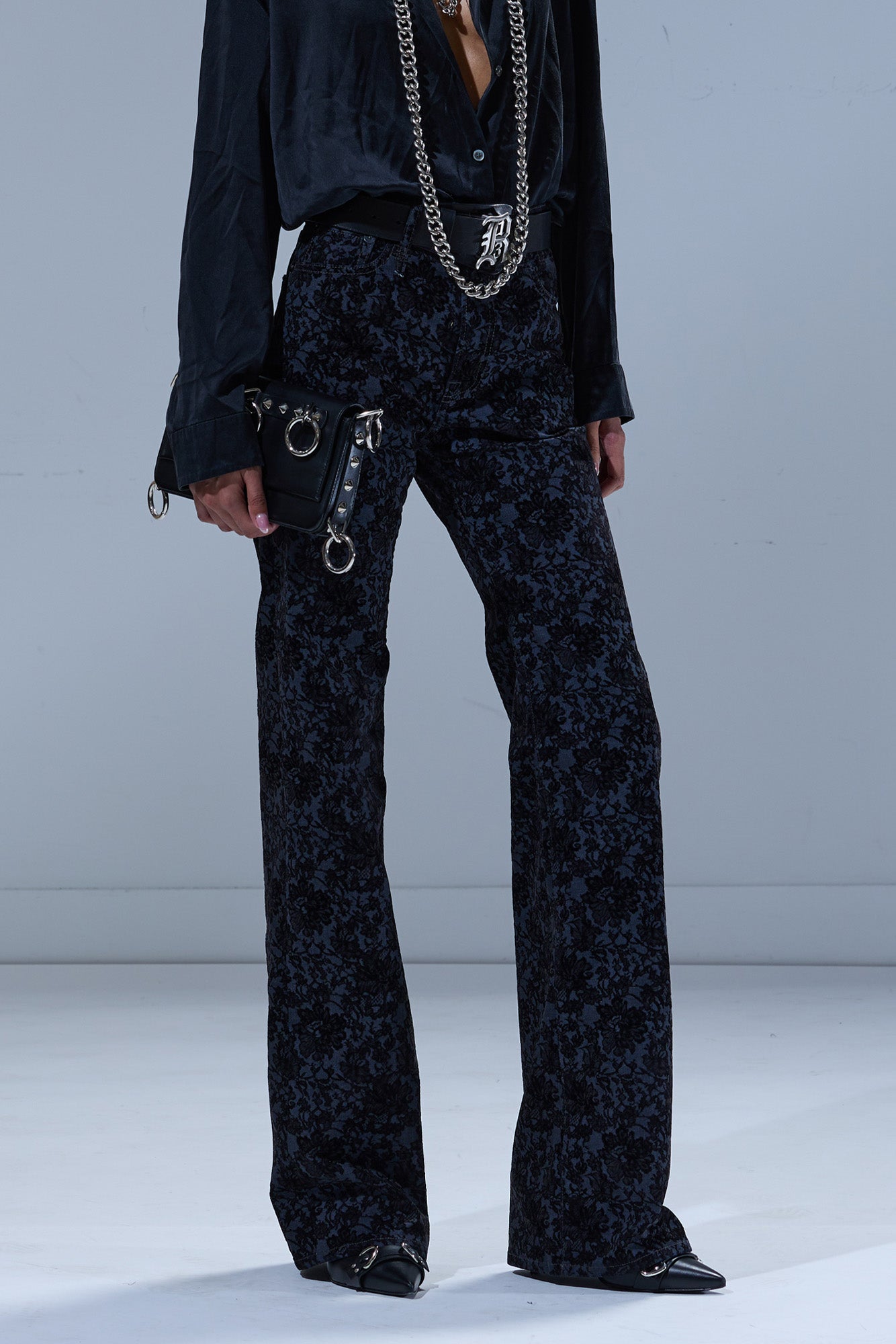 JANE JEAN - MIDNIGHT BLOOM BLACK - R13