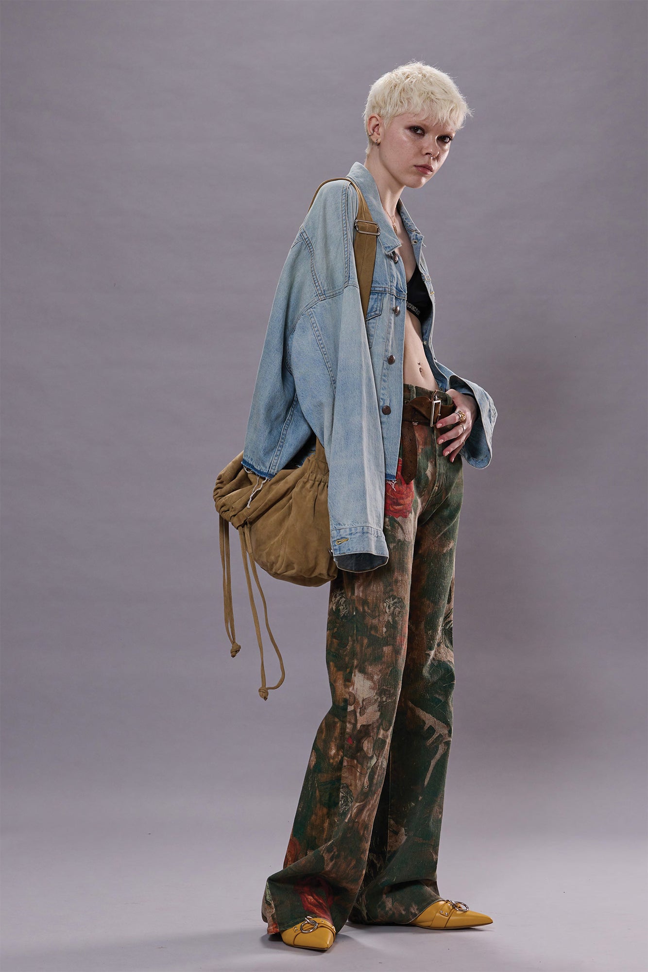 JANE JEAN - PRINTED CAMO ROSE - R13