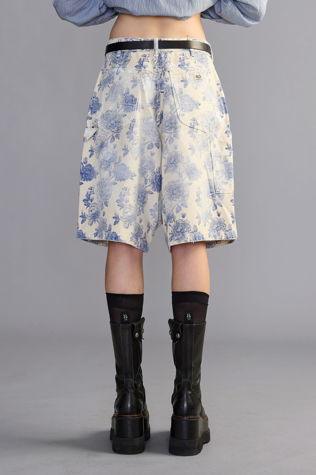Jesse Carpenter Short - Dust Bloom Indigo - R13