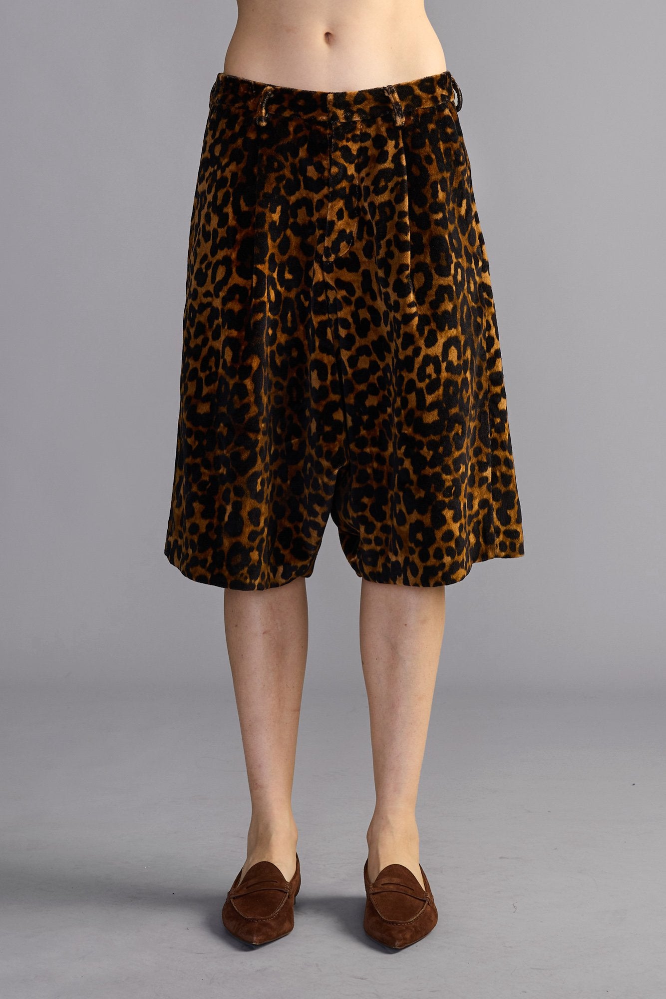 Jumbo Tailored Short - Brown Leopard - R13