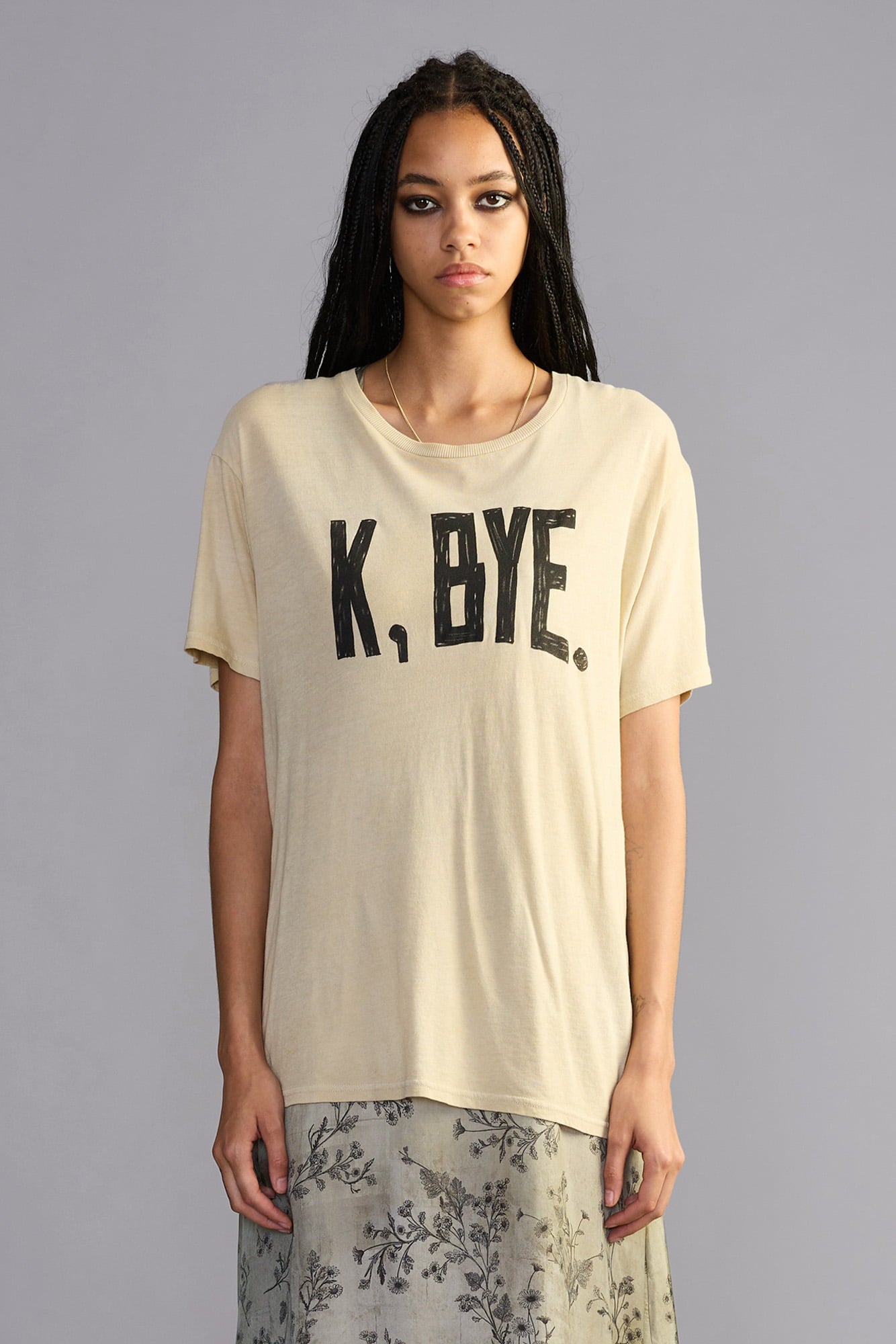 K Bye Boy T - Khaki - R13