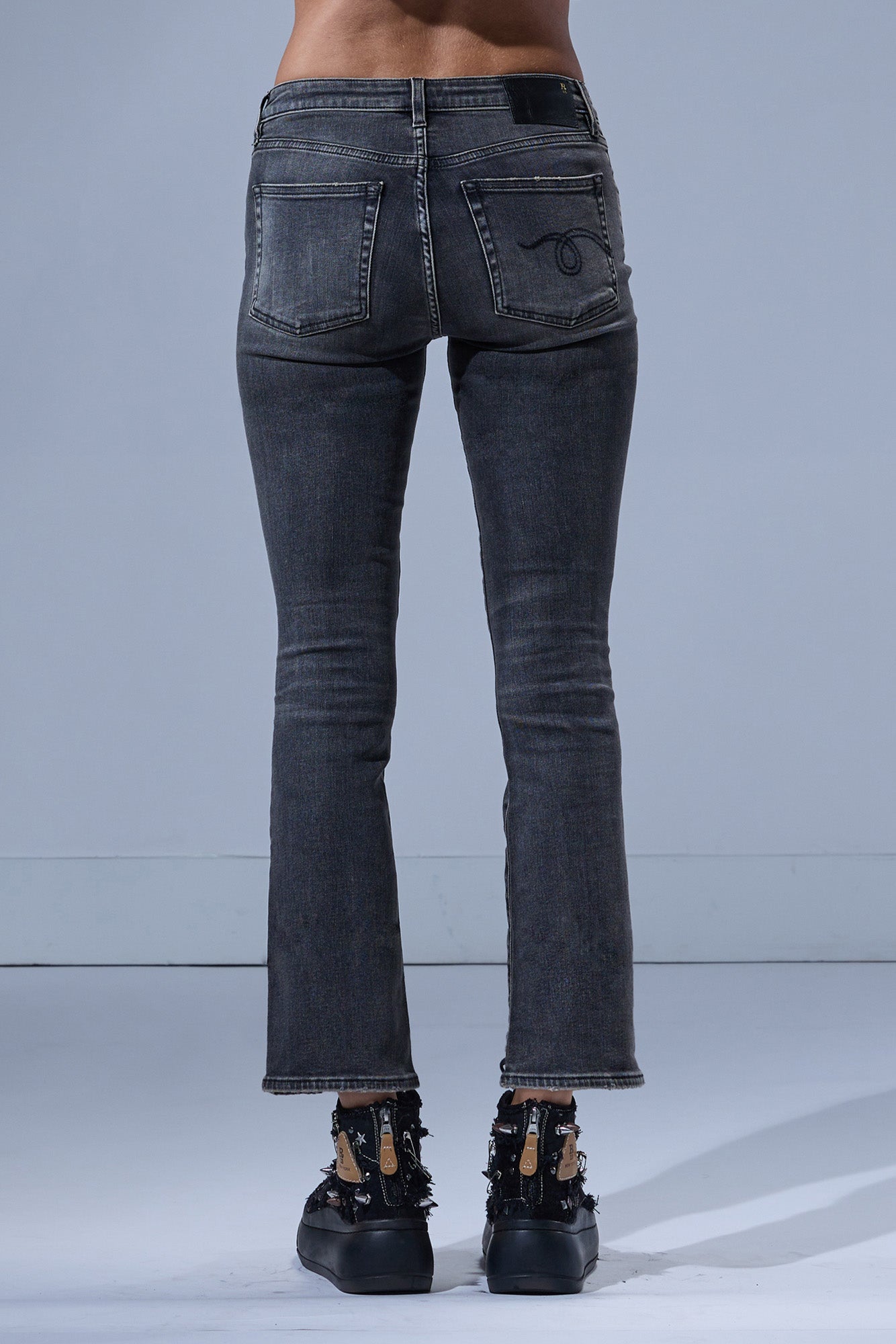 KICK FIT - LEYTON BLACK STRETCH - R13