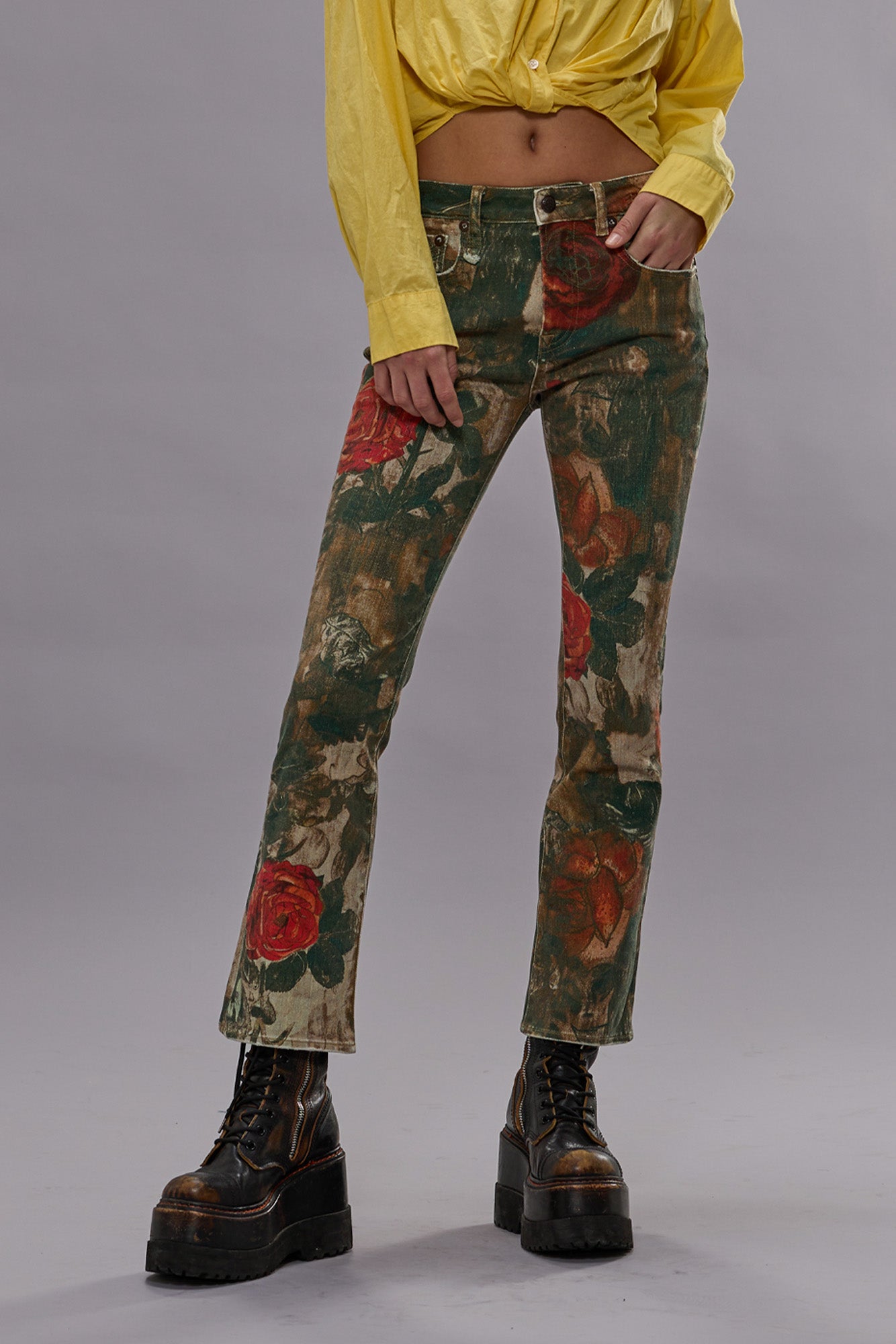 KICK FIT - PRINTED CAMO ROSE - R13