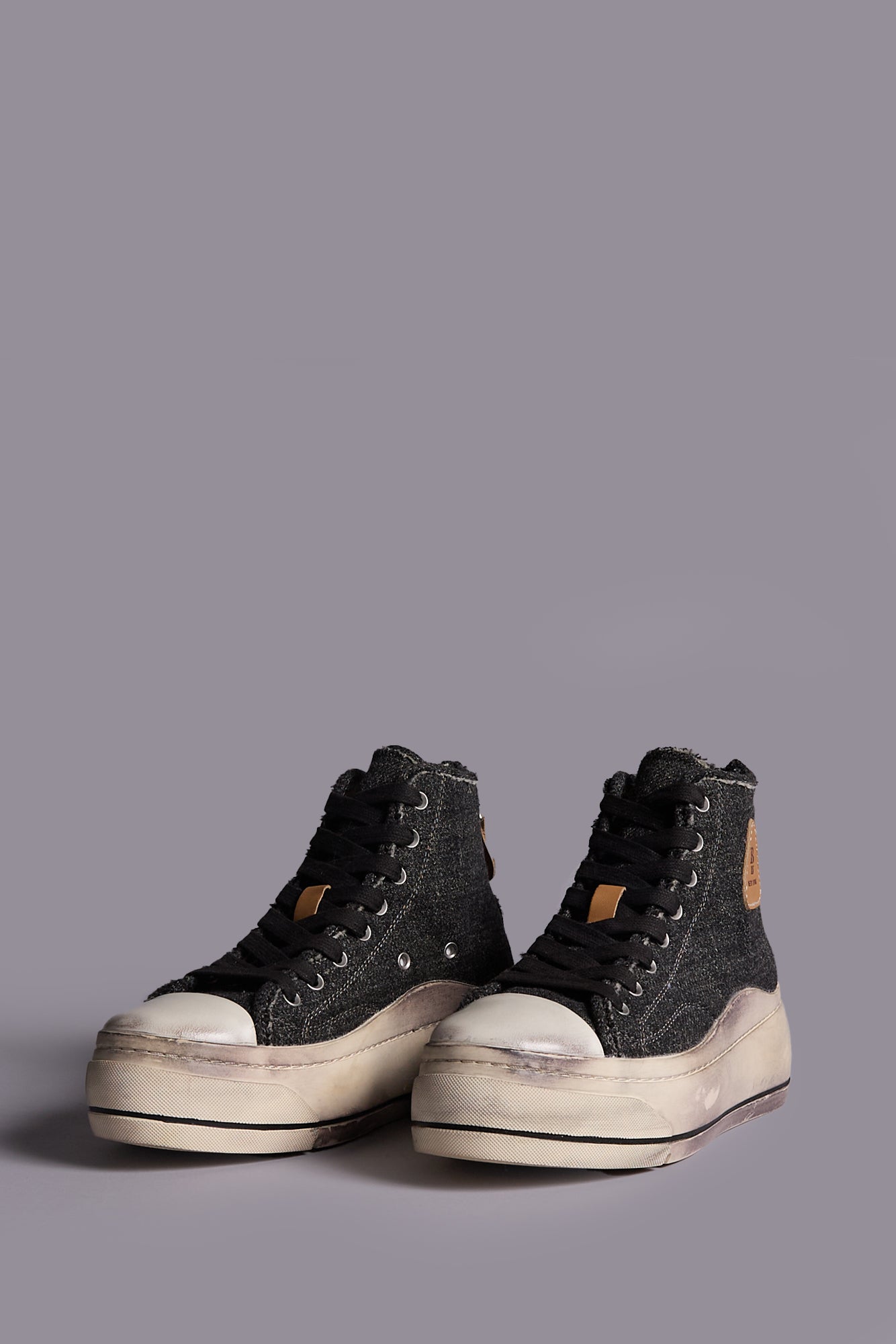 Kurt High Top Sneaker - Dark Grey - R13