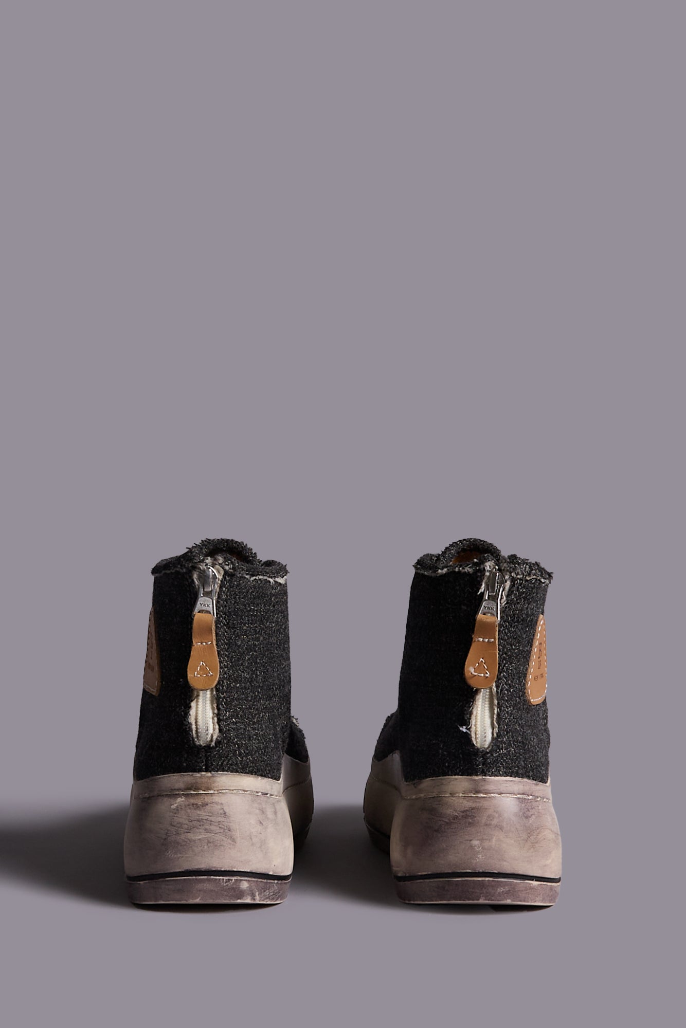 Kurt High Top Sneaker - Dark Grey - R13