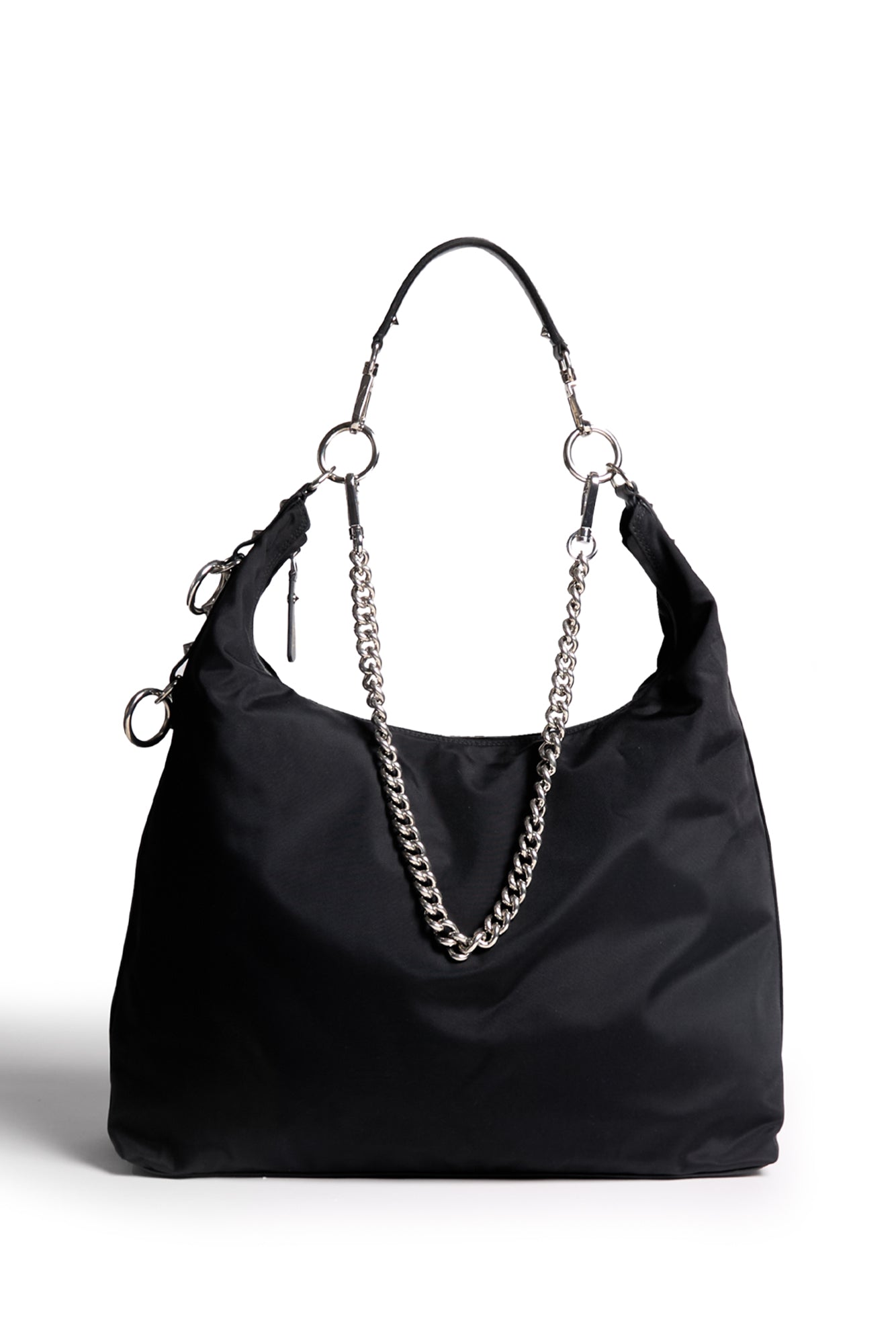 LARGE HARNESS BOHO CARRY ALL - BLACK