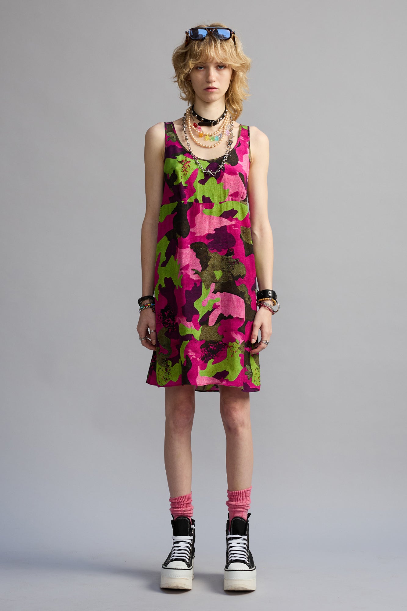 Mini Tank Slip - Pink Camo Multiprint - R13