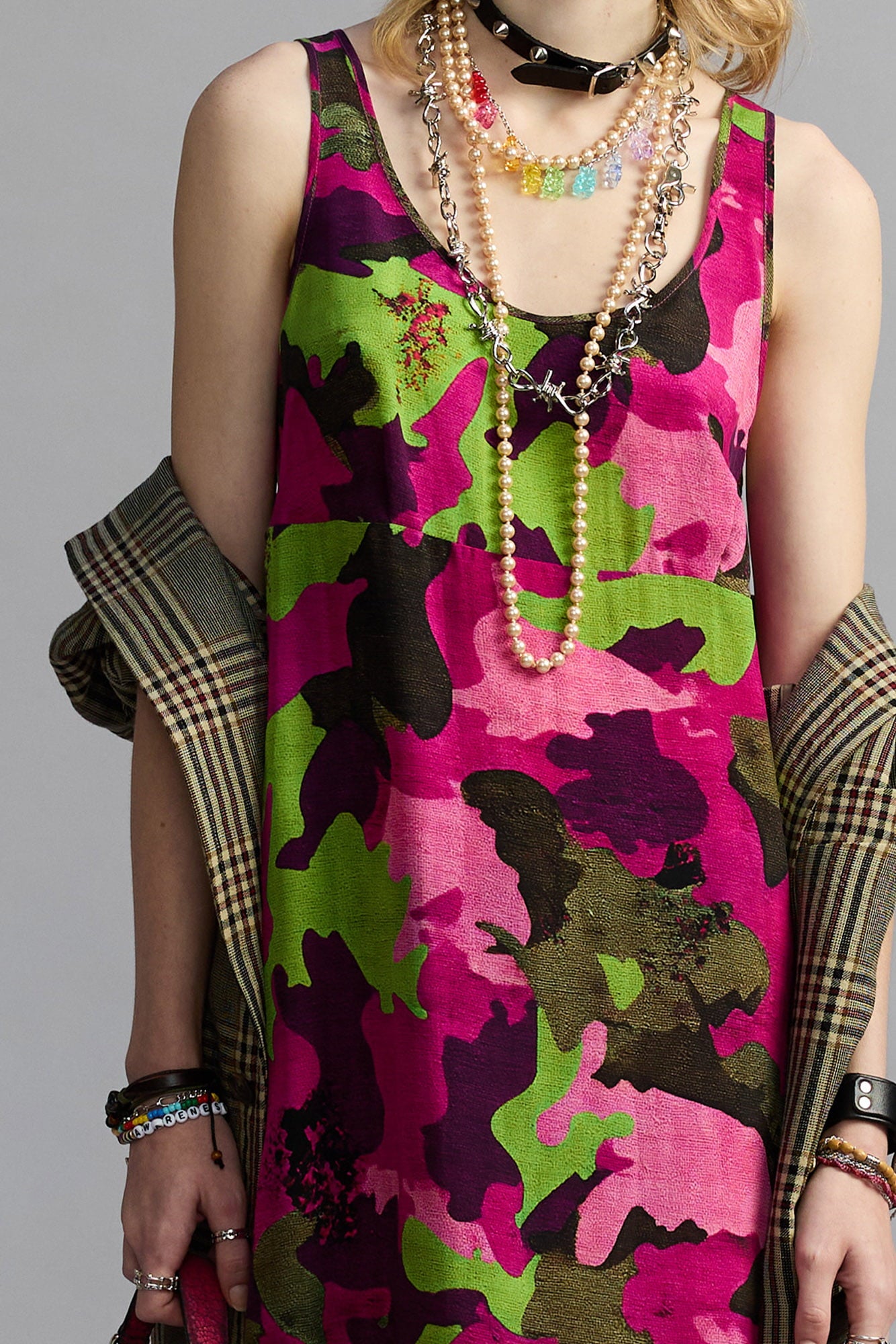 Mini Tank Slip - Pink Camo Multiprint - R13