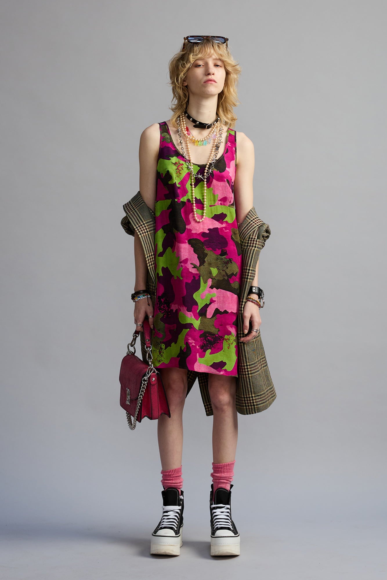 Mini Tank Slip - Pink Camo Multiprint - R13